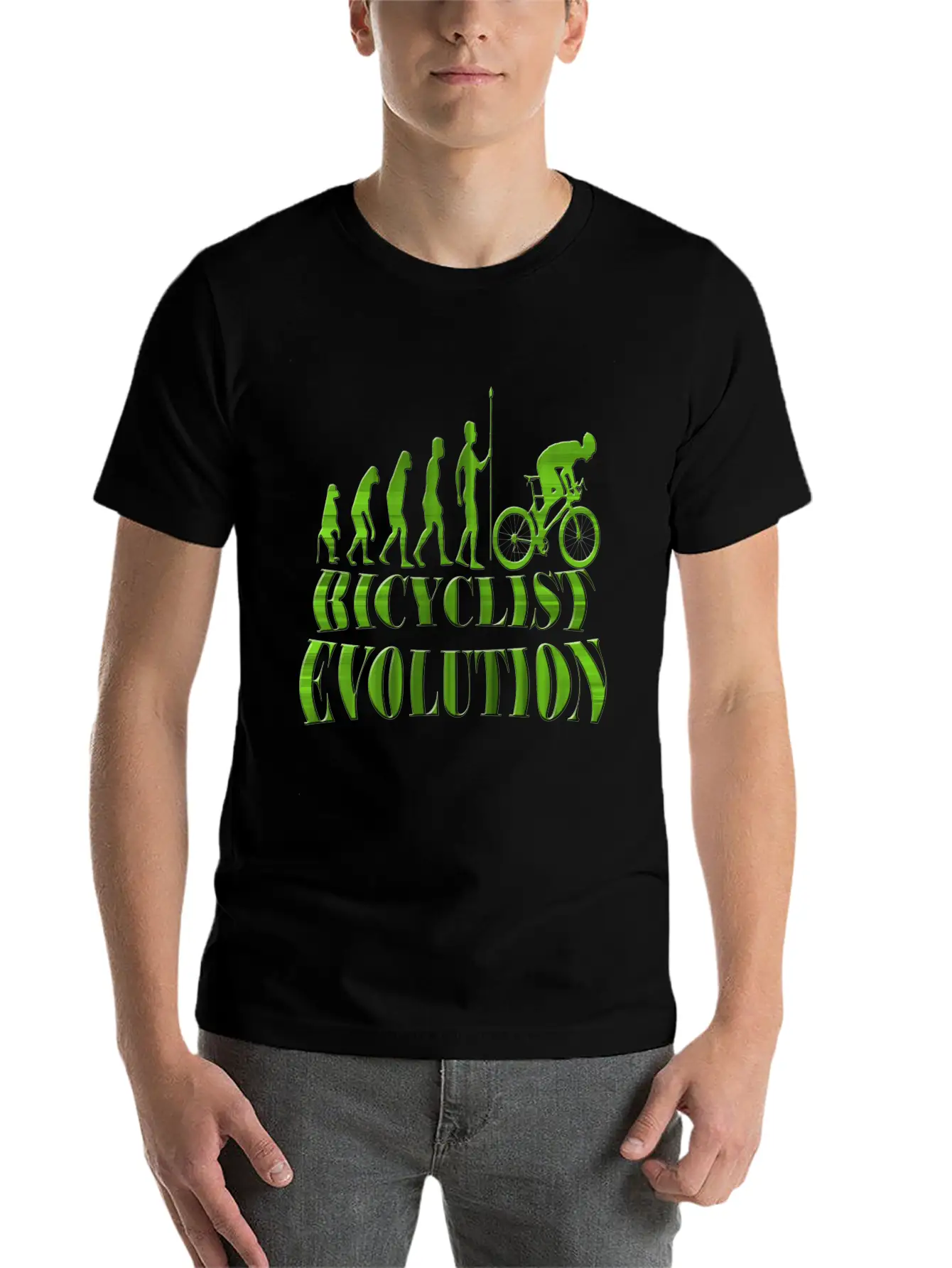 Cycling Unisex Casual T-Shirt – Clean Design For Daily Comfort