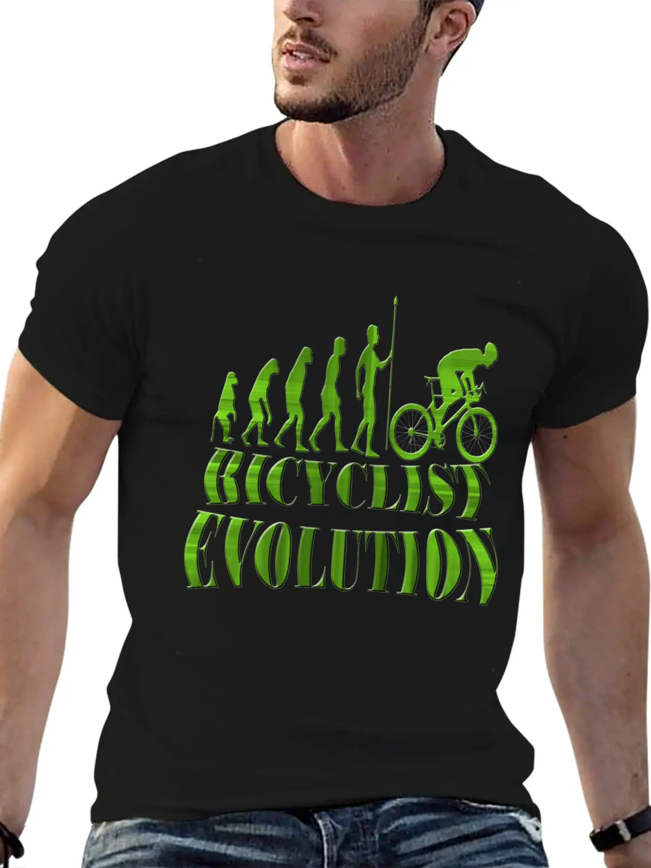 Cycling Unisex Casual T-Shirt – Clean Design For Daily Comfort