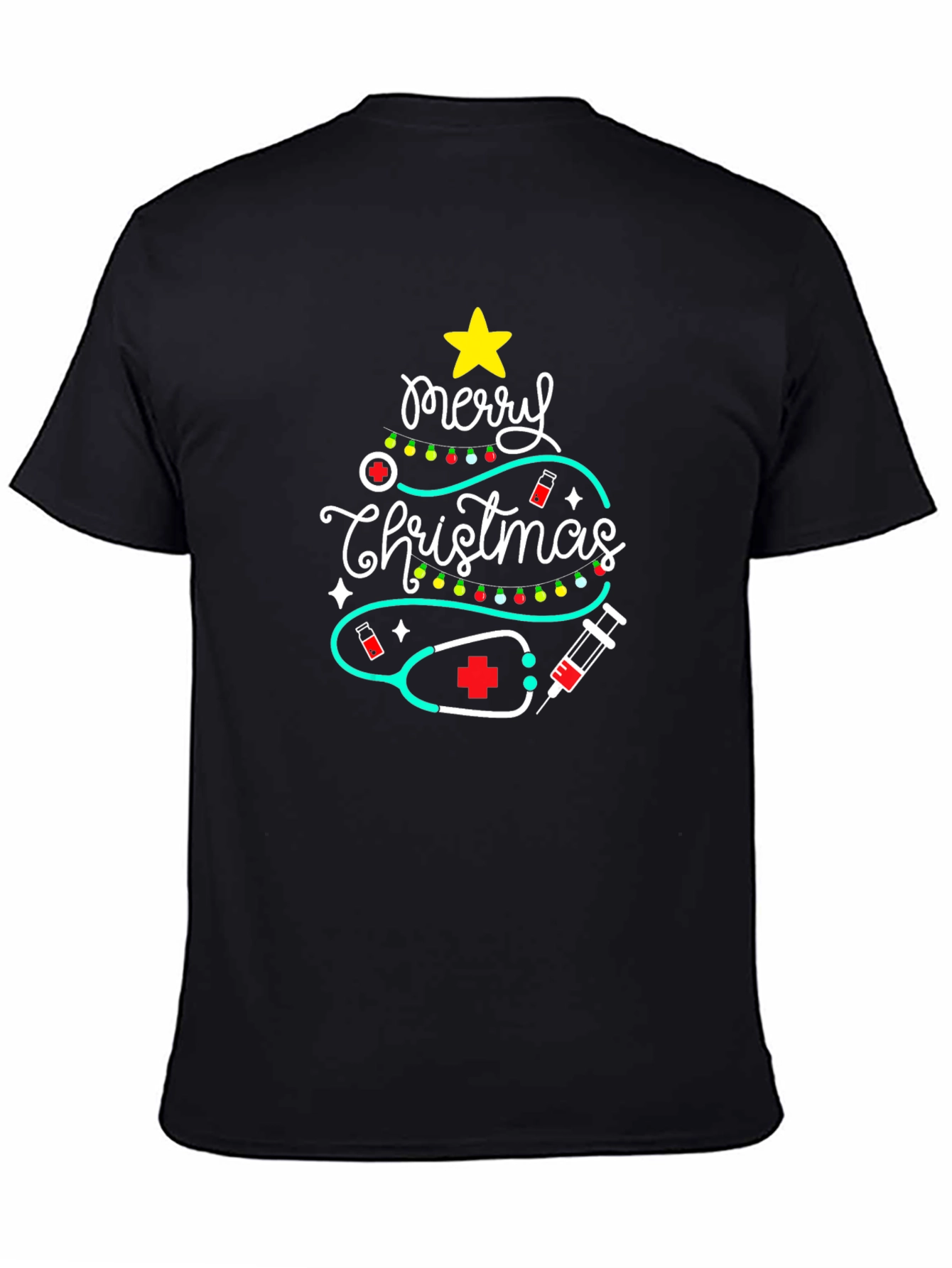 Merry Christmas Nurse T-Shirt Holiday Tee