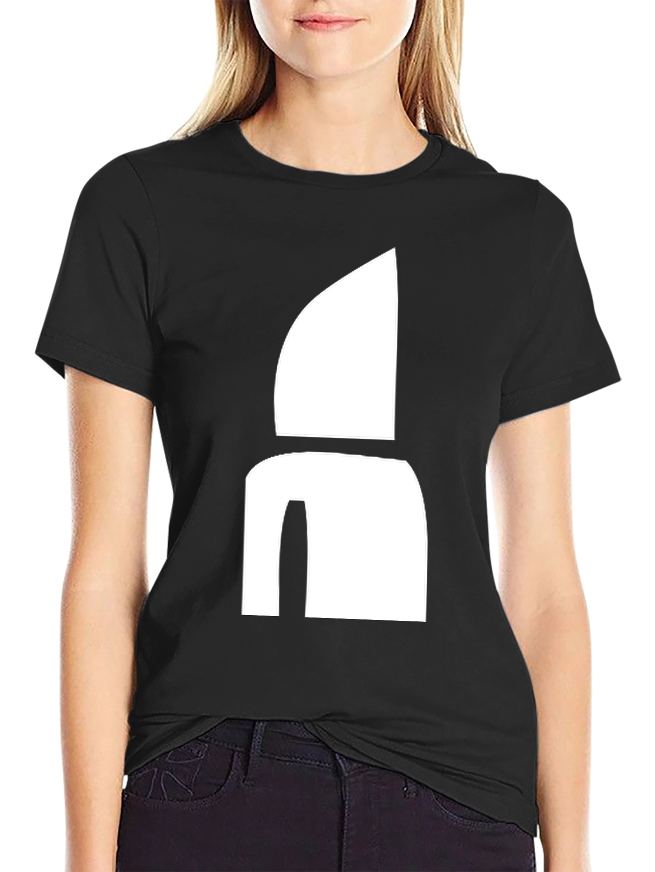 Abstract Graphic Tee - Modern Minimalist Design