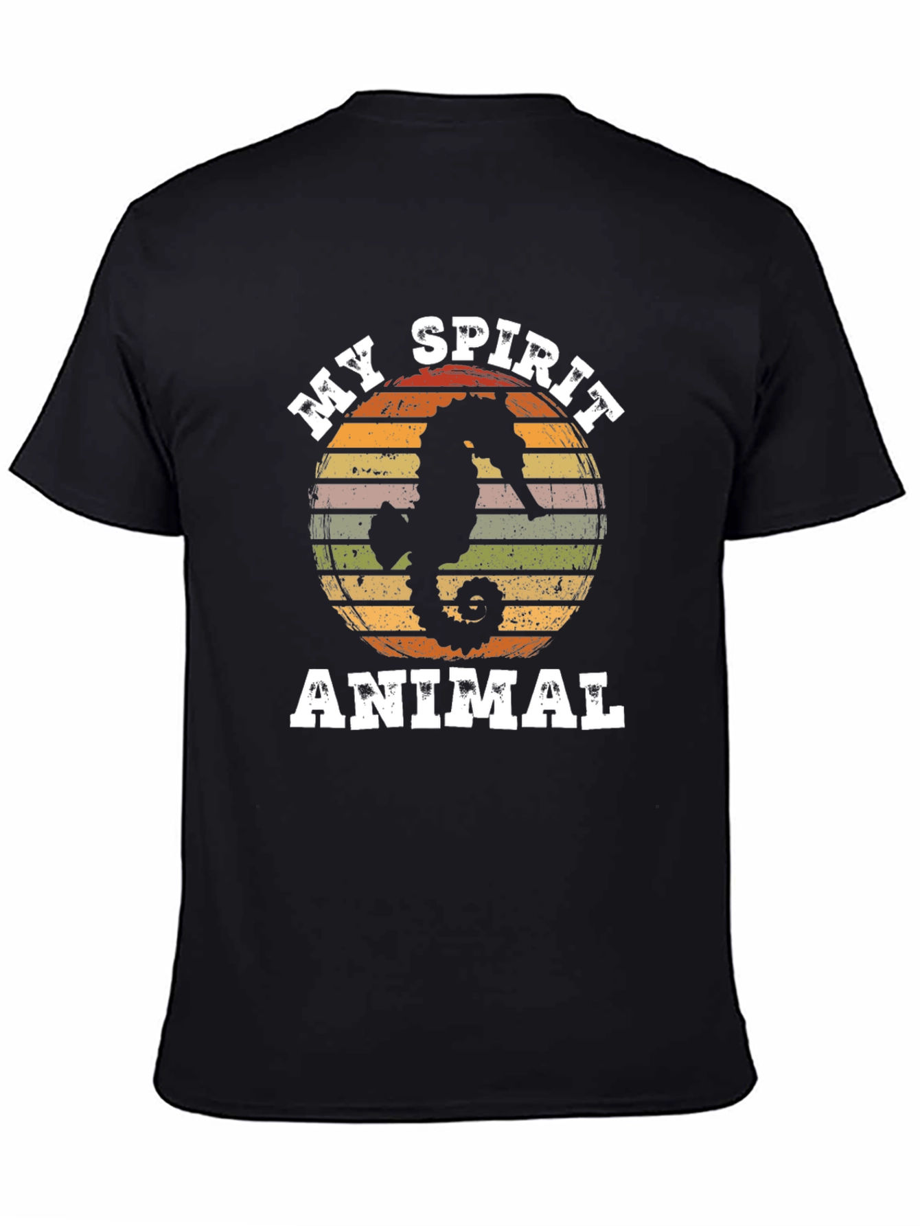 Seahorse Spirit Animal Graphic Tee