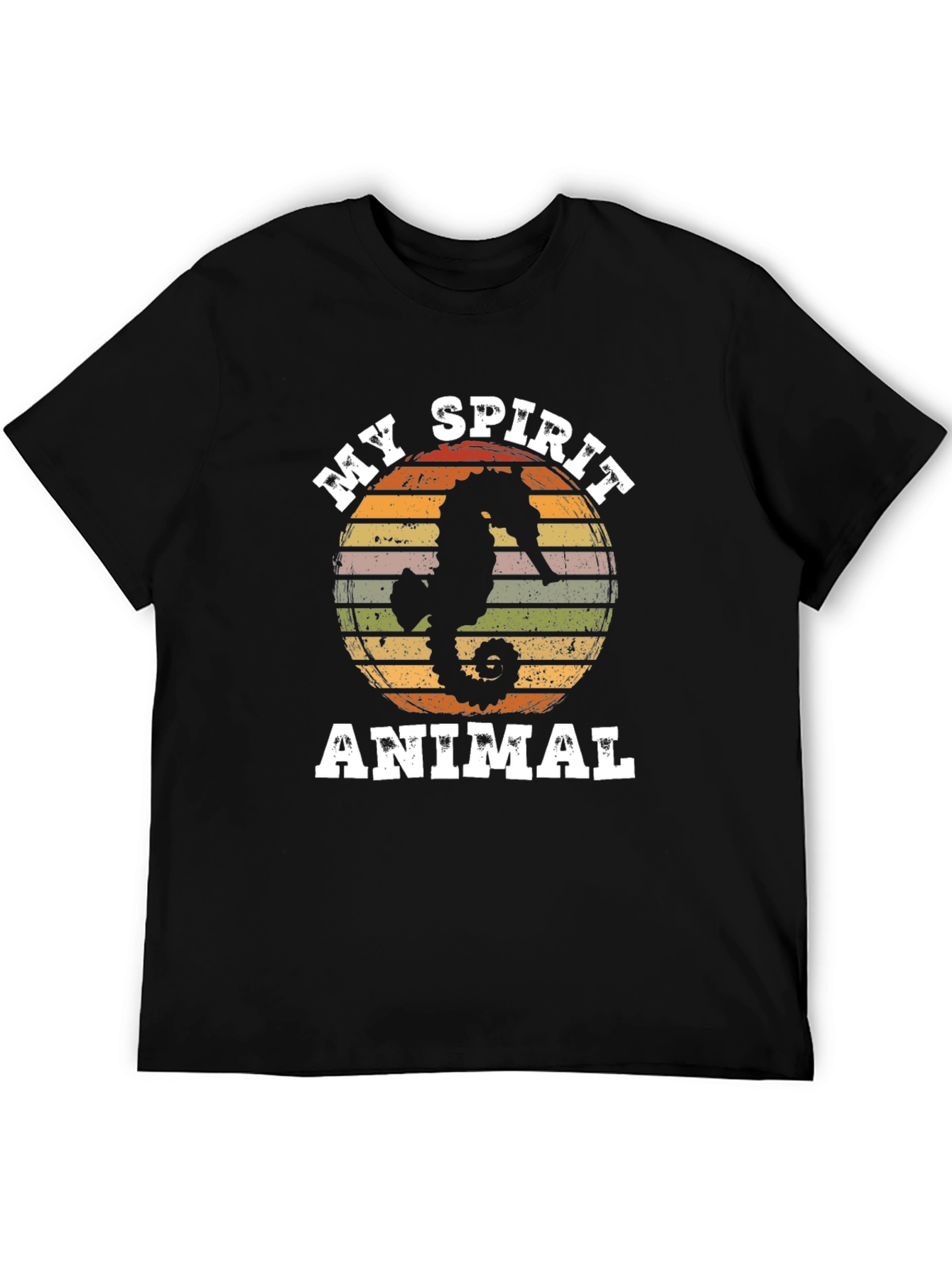 Seahorse Spirit Animal Graphic Tee