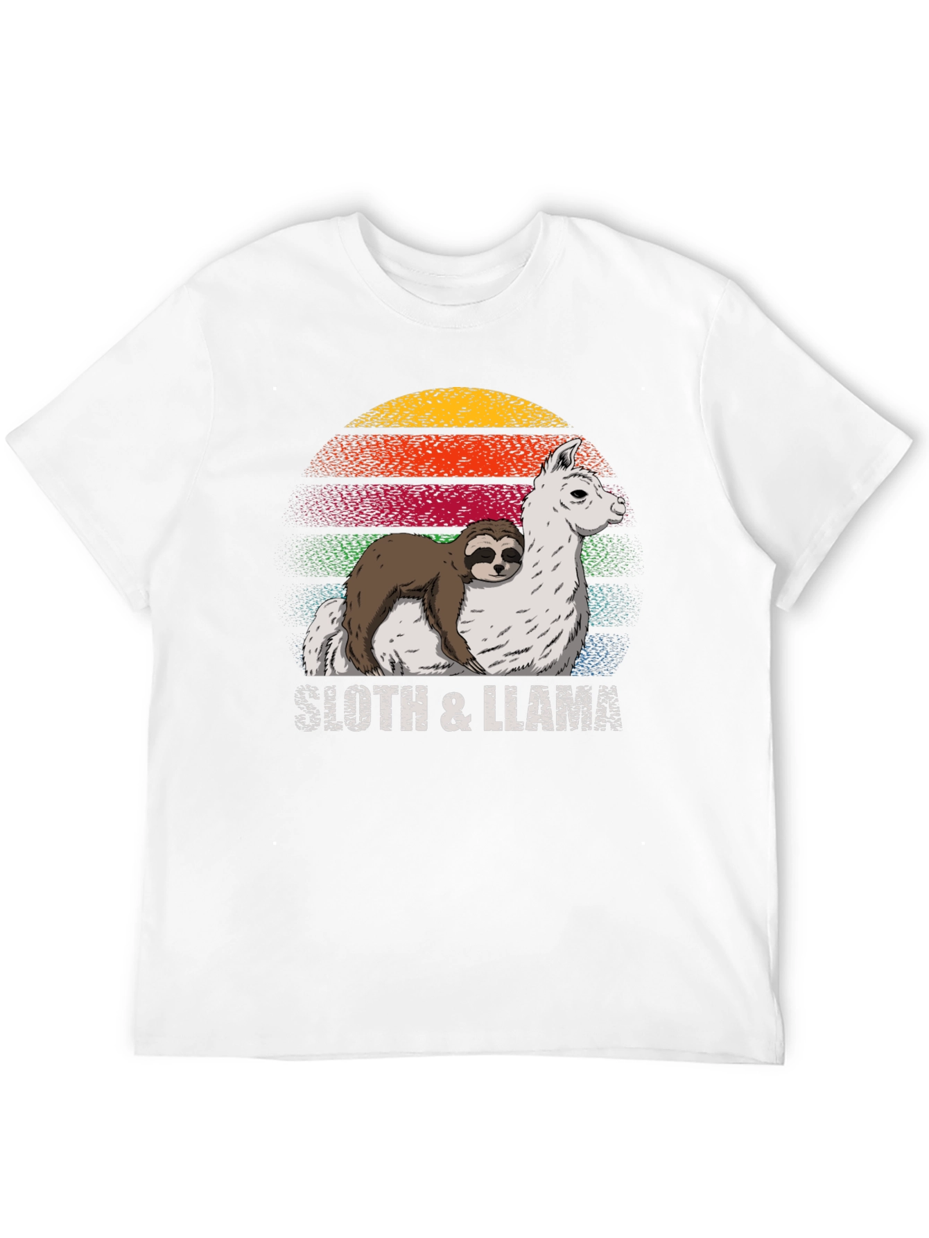 Sloth and Llama Graphic Tee
