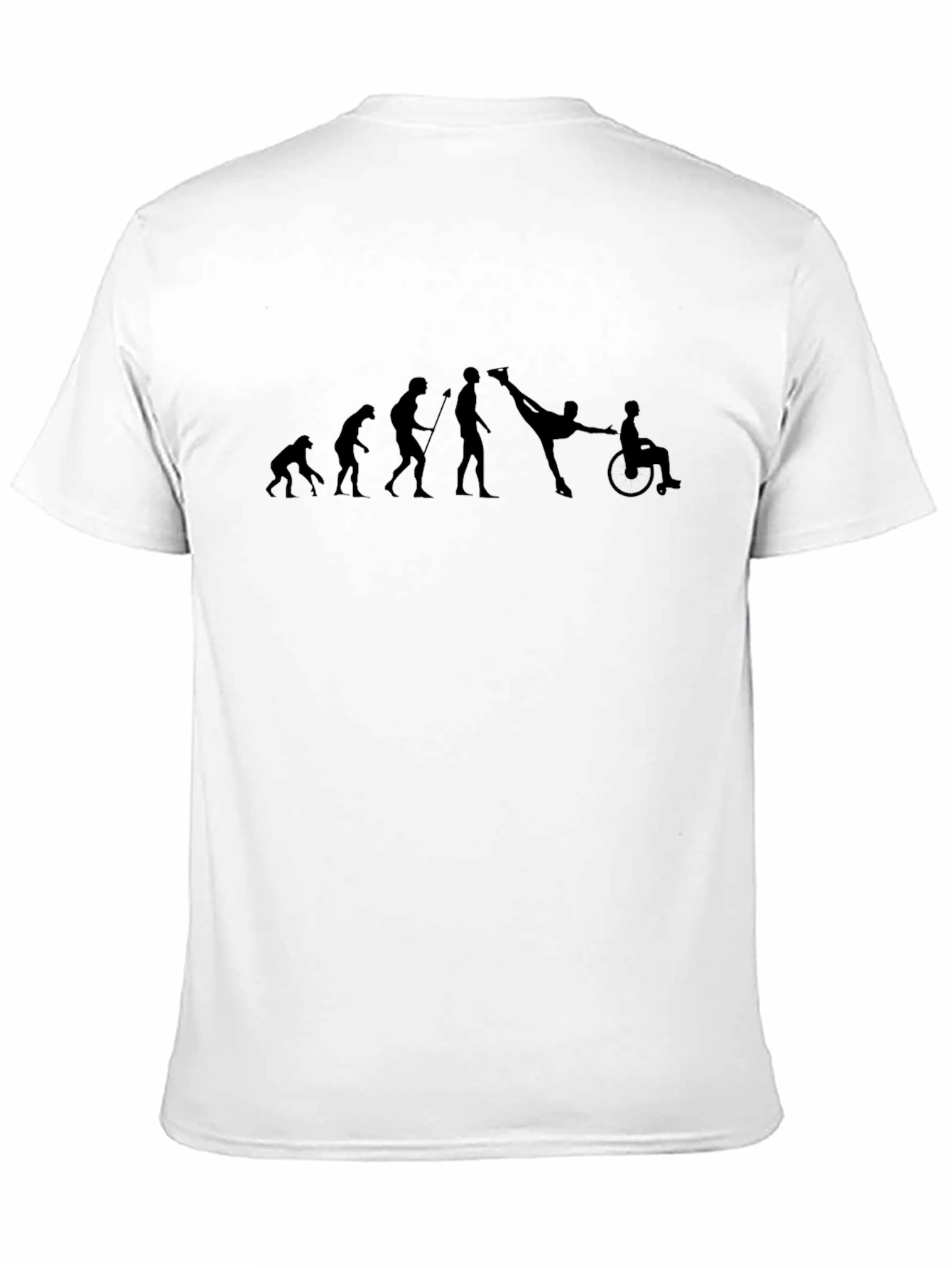 Evolution Kick Wheelchair Black T-Shirt