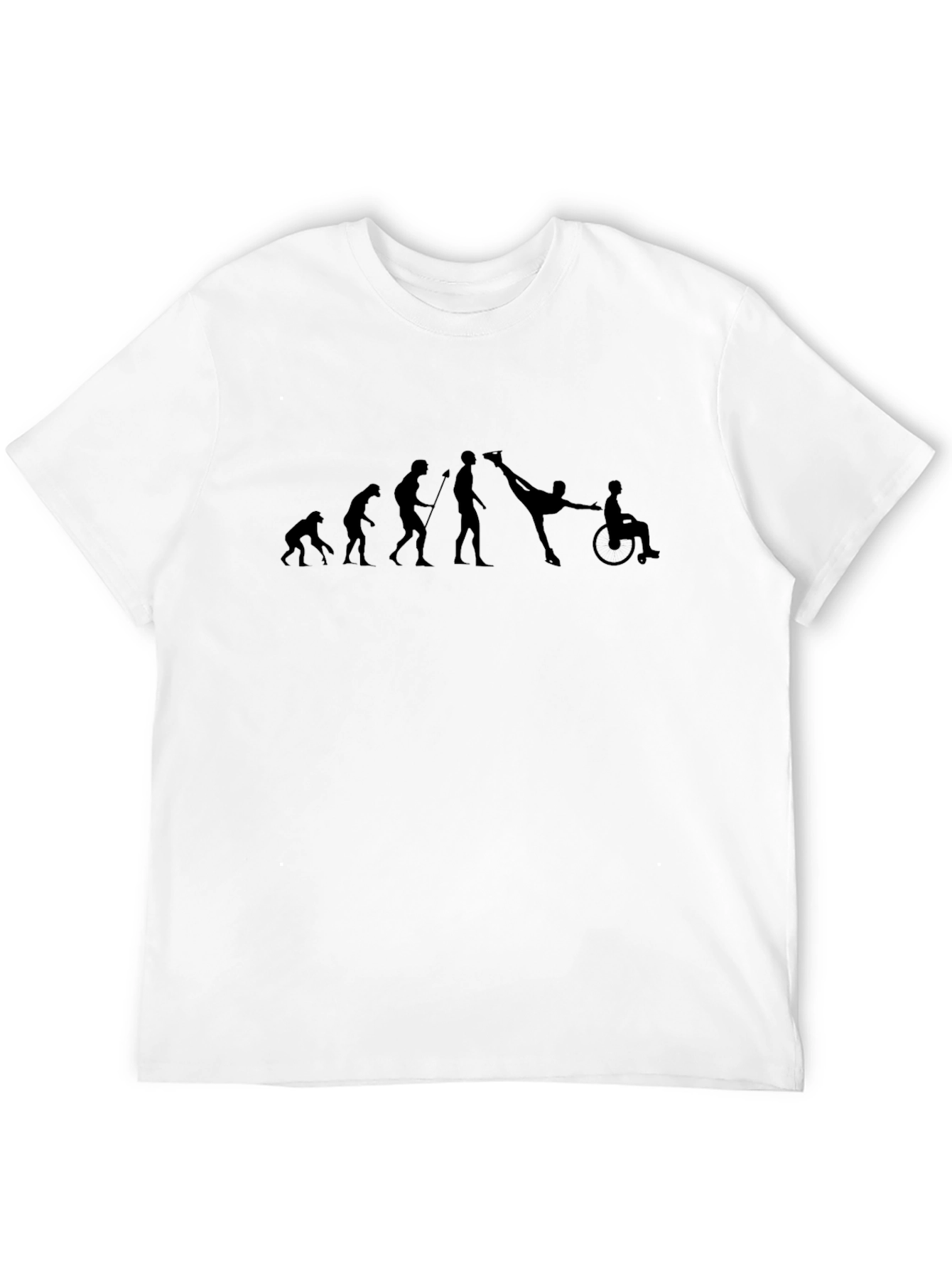 Evolution Kick Wheelchair Black T-Shirt