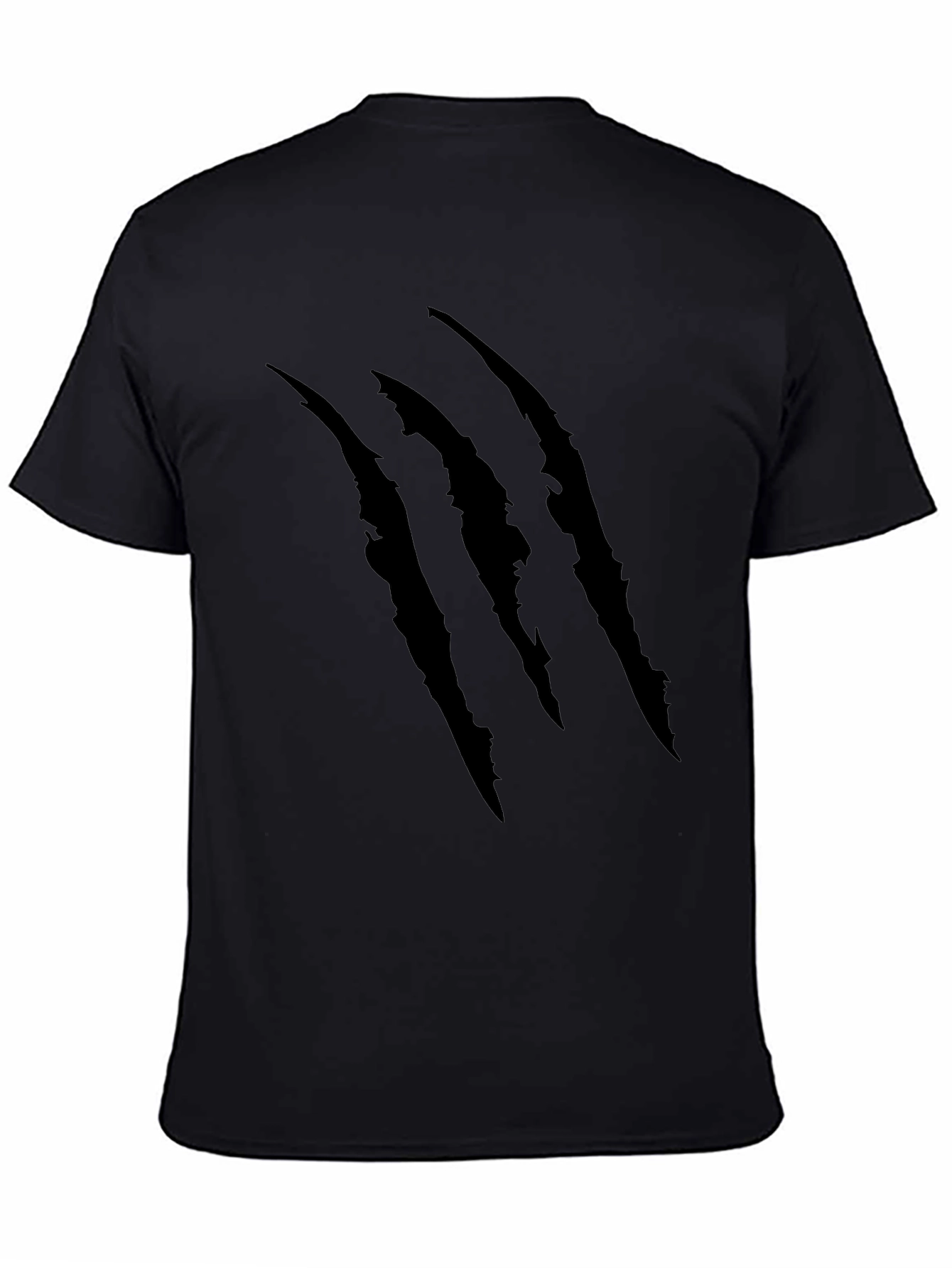 Claw Mark Graphic Print T-Shirt