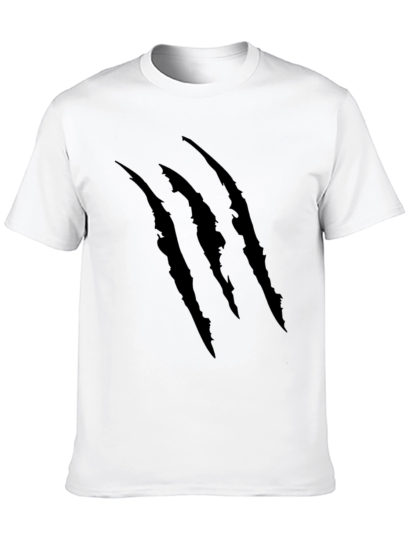 Claw Mark Graphic Print T-Shirt