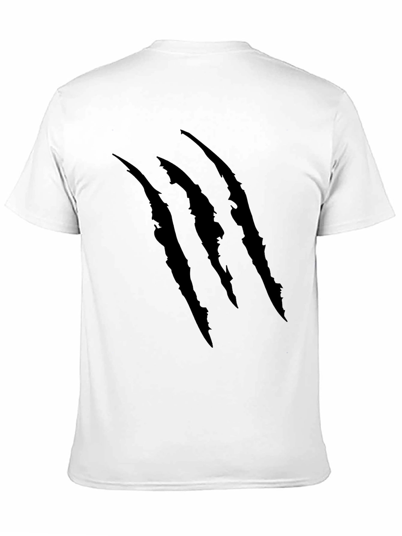 Claw Mark Graphic Print T-Shirt