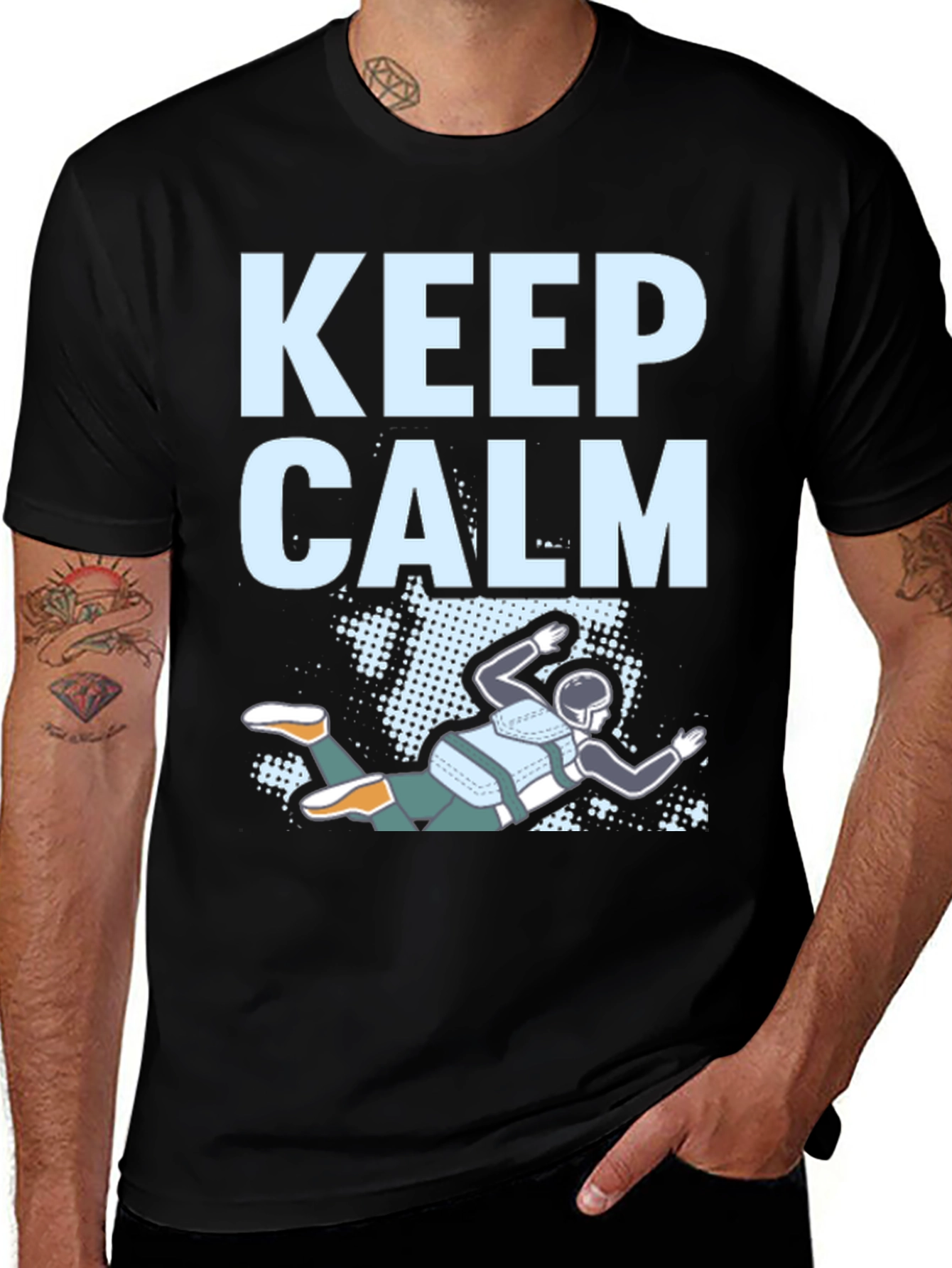 Keep Calm Skydiver T-Shirt