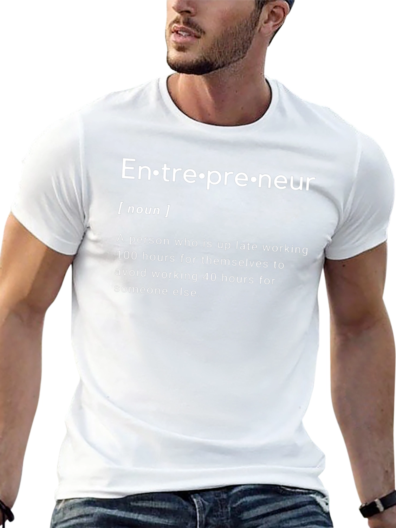 Entrepreneur Definition Black T-Shirt