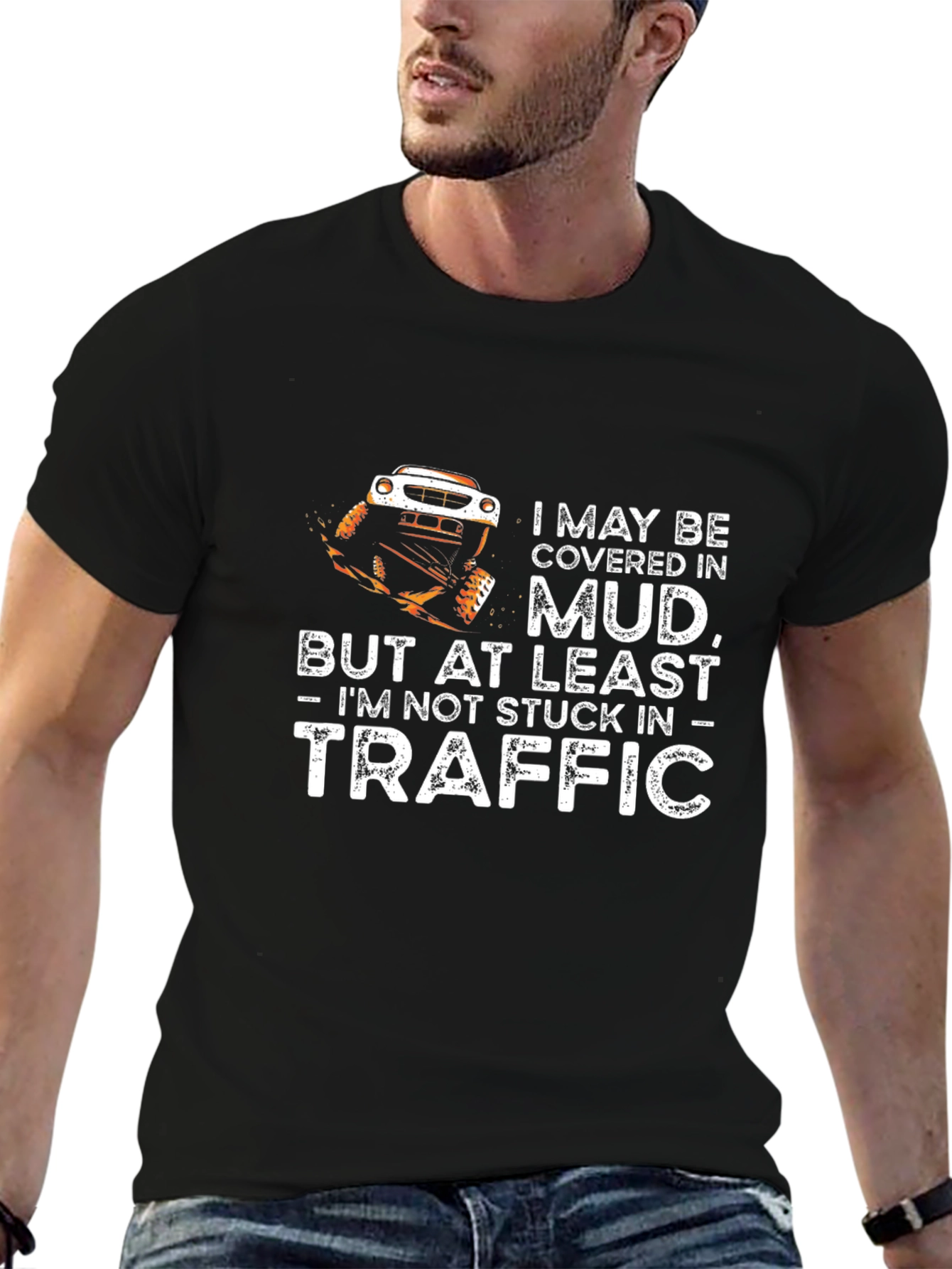 Mud Covered Off-Roading T-Shirt