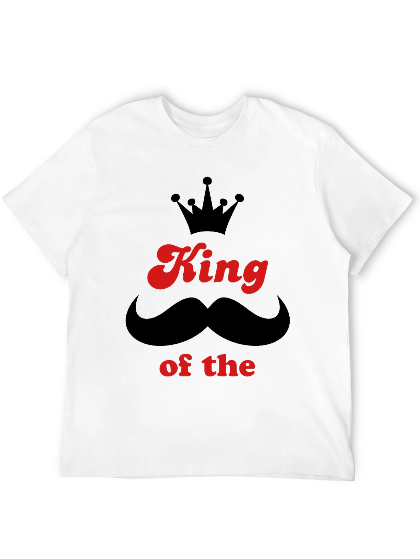 King of the Moustache T-Shirt