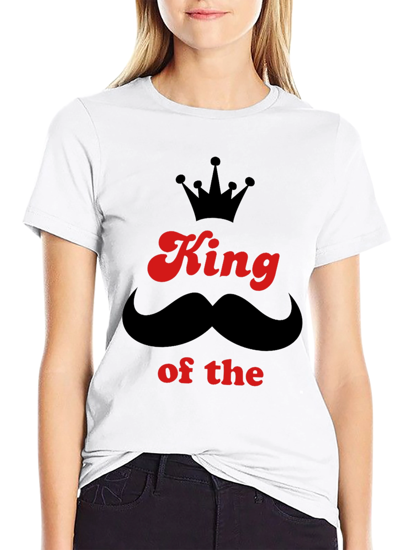 King of the Moustache T-Shirt