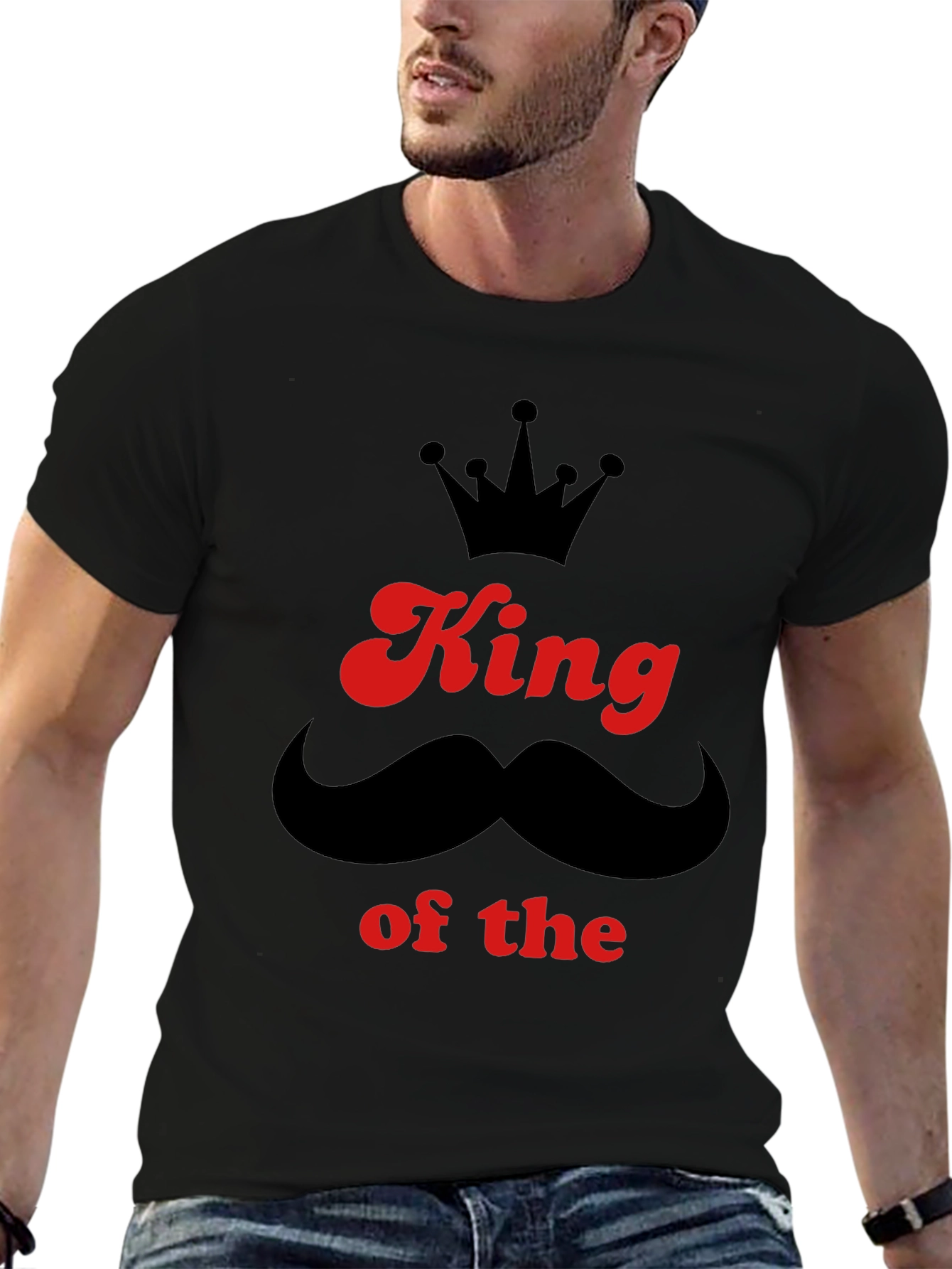 King of the Moustache T-Shirt