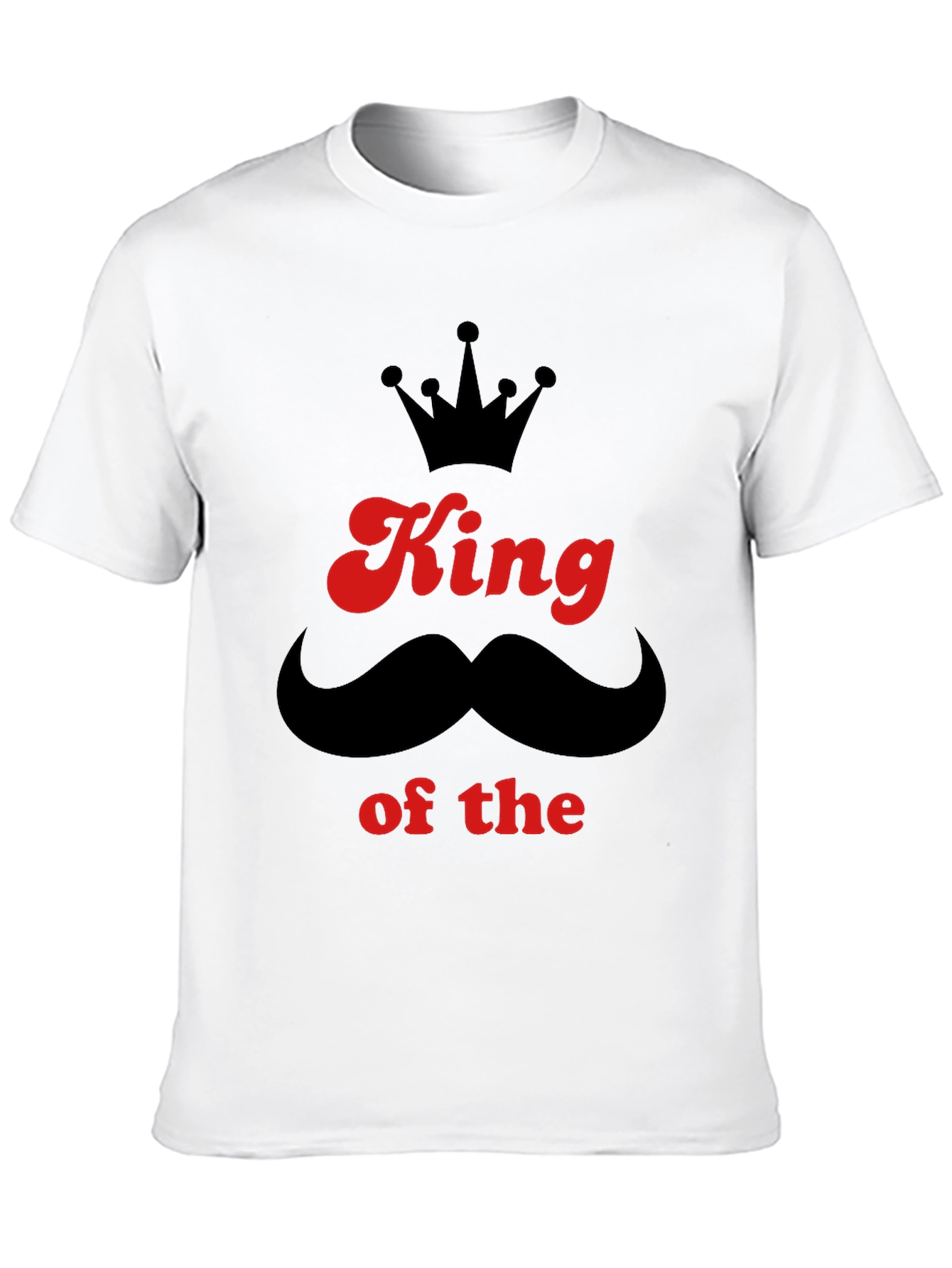 King of the Moustache T-Shirt