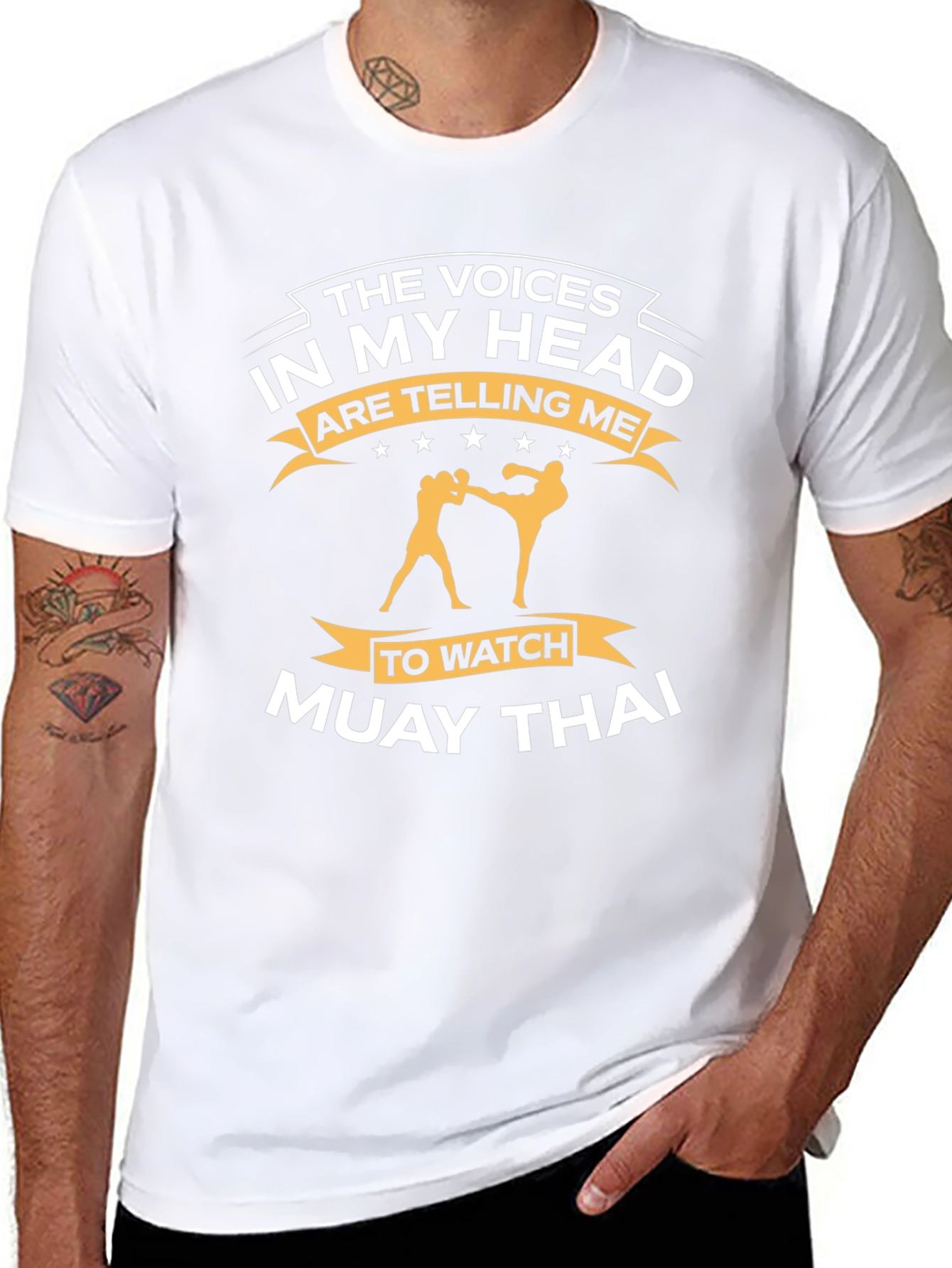 Voices in My Head Muay Thai T-Shirt