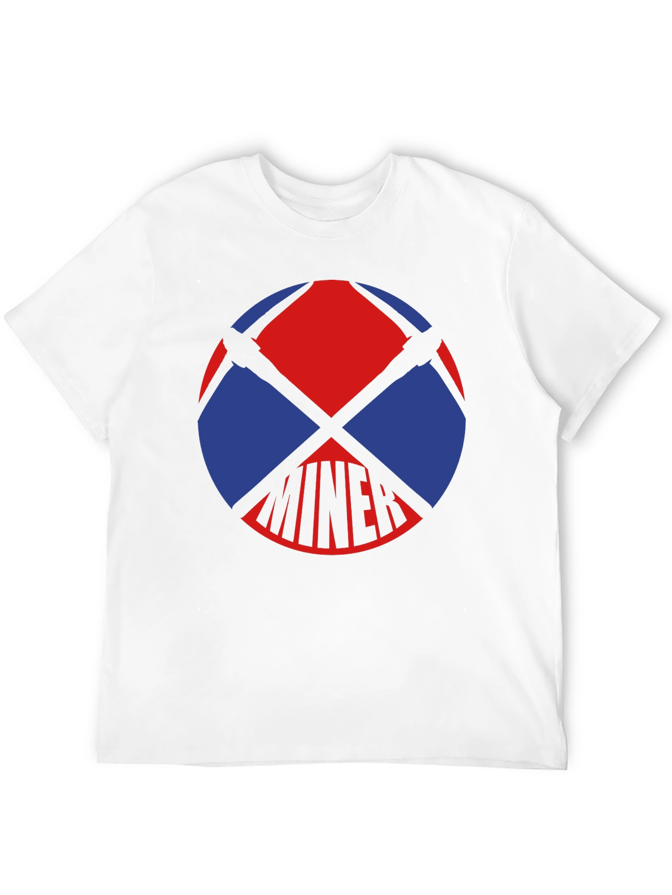 Miner Graphic T-Shirt - Black Cotton Tee