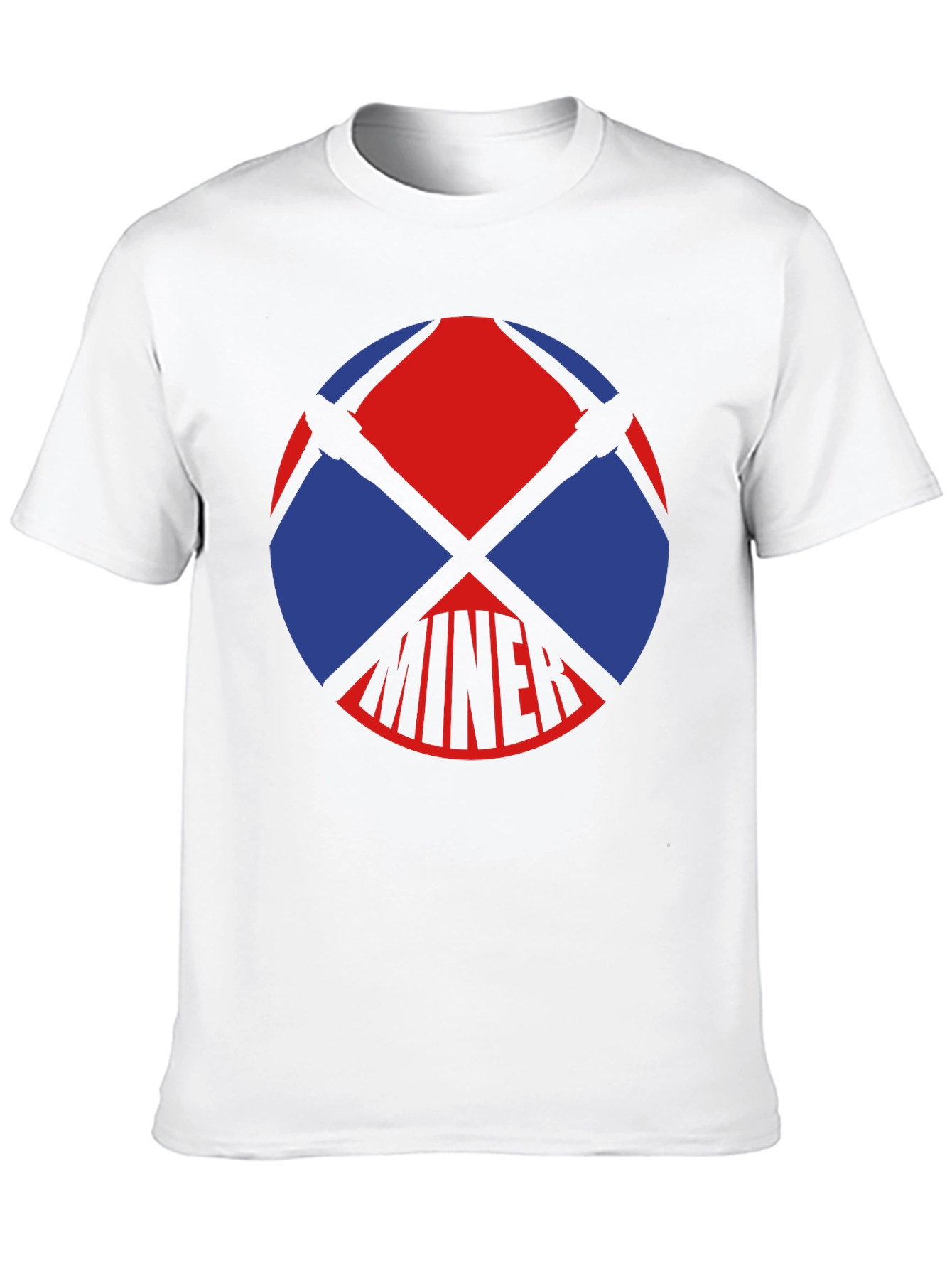 Miner Graphic T-Shirt - Black Cotton Tee