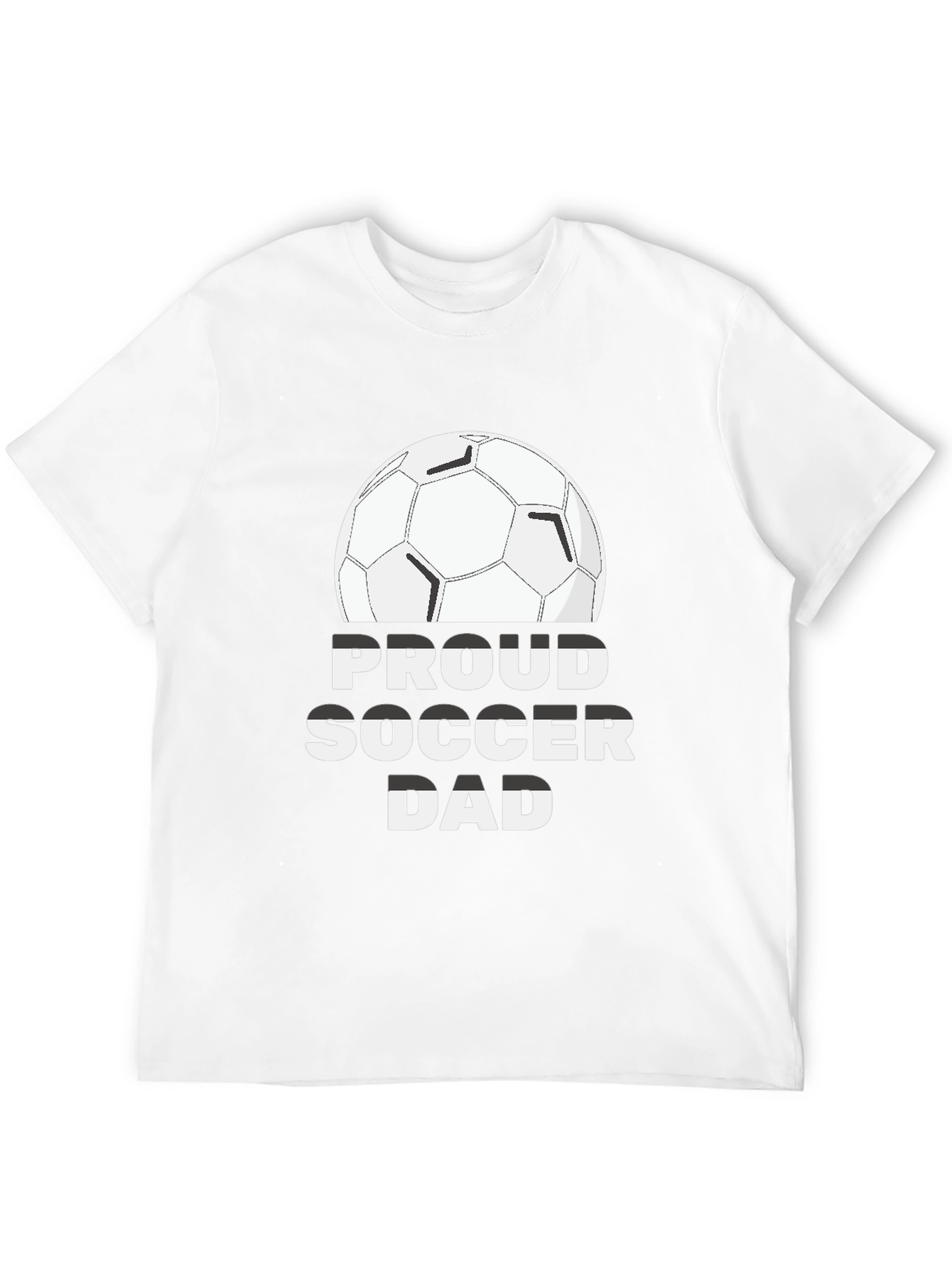 Proud Soccer Dad Graphic T-Shirt
