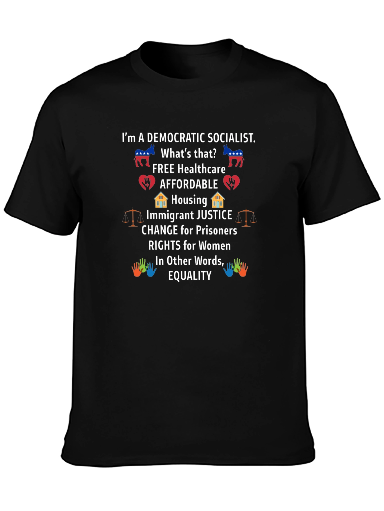 Democratic Socialist Graphic T-Shirt