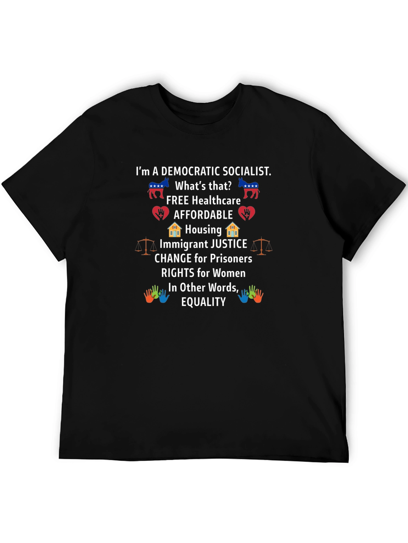 Democratic Socialist Graphic T-Shirt