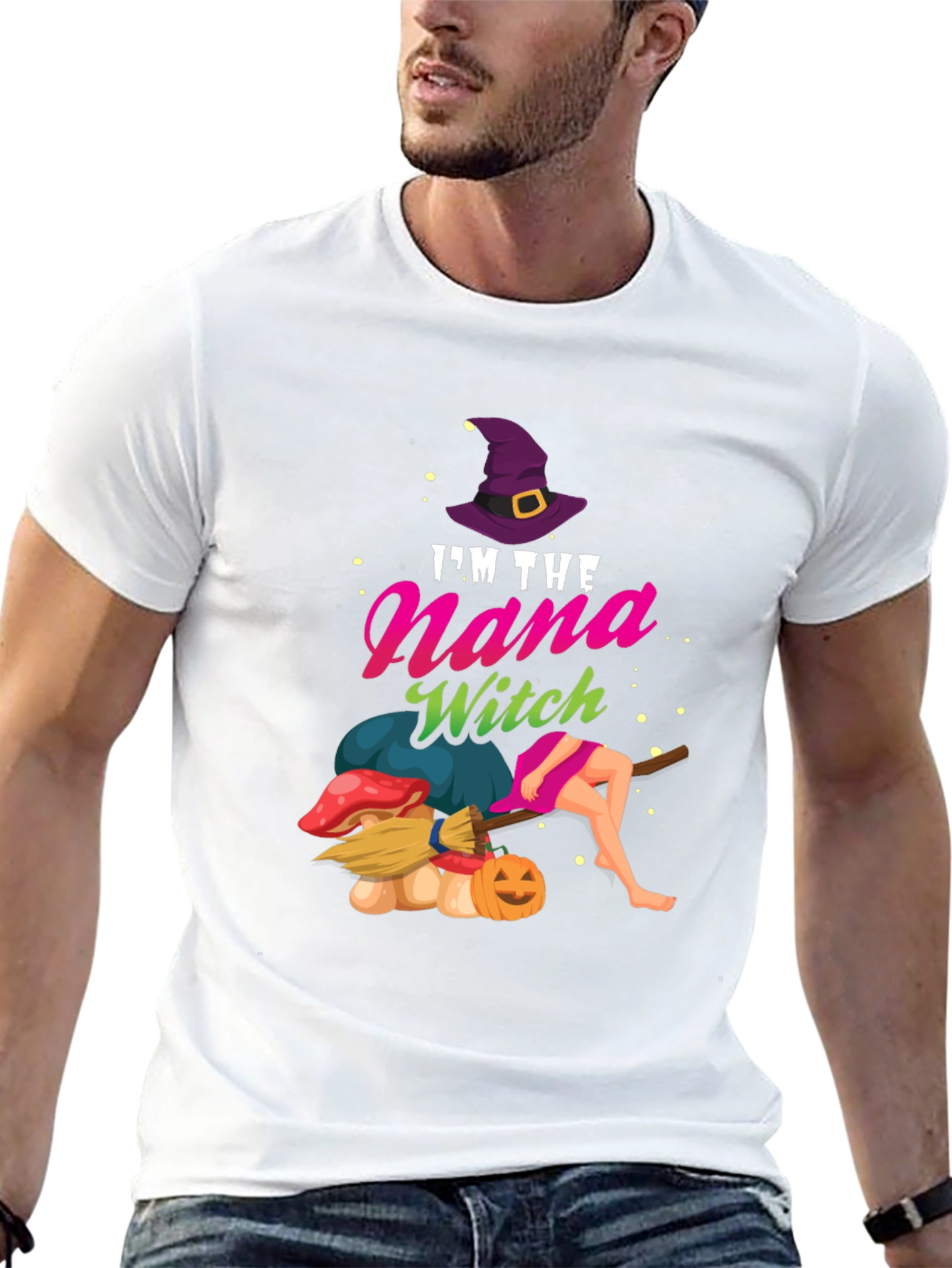 Im The Nana Witch T-Shirt - Halloween