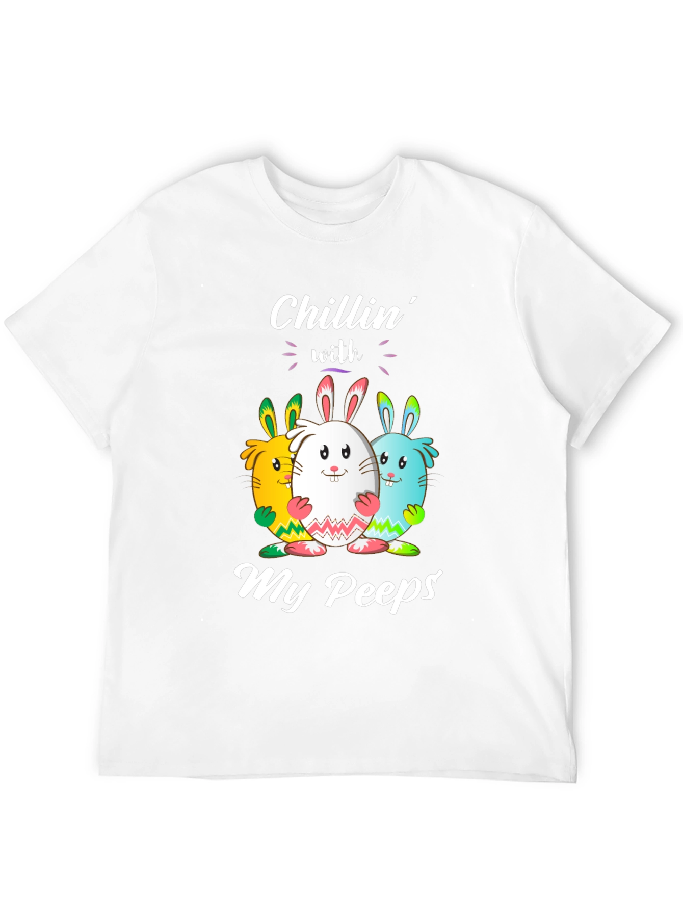 Chillin With My Peeps Easter T-Shirt