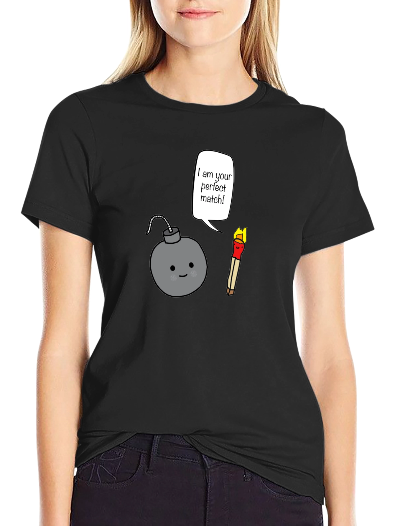 Perfect Match Funny Bomb T-Shirt