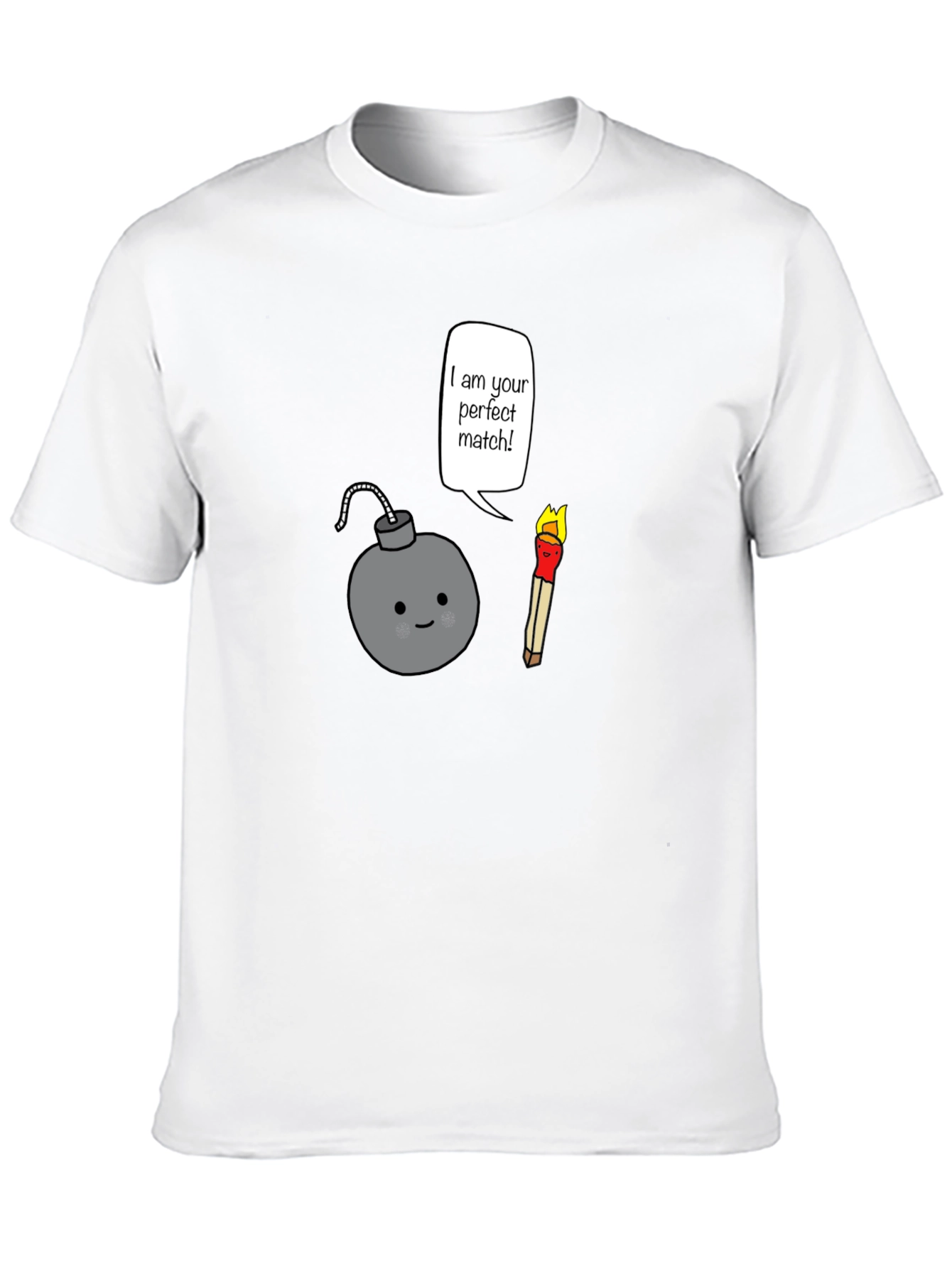 Perfect Match Funny Bomb T-Shirt