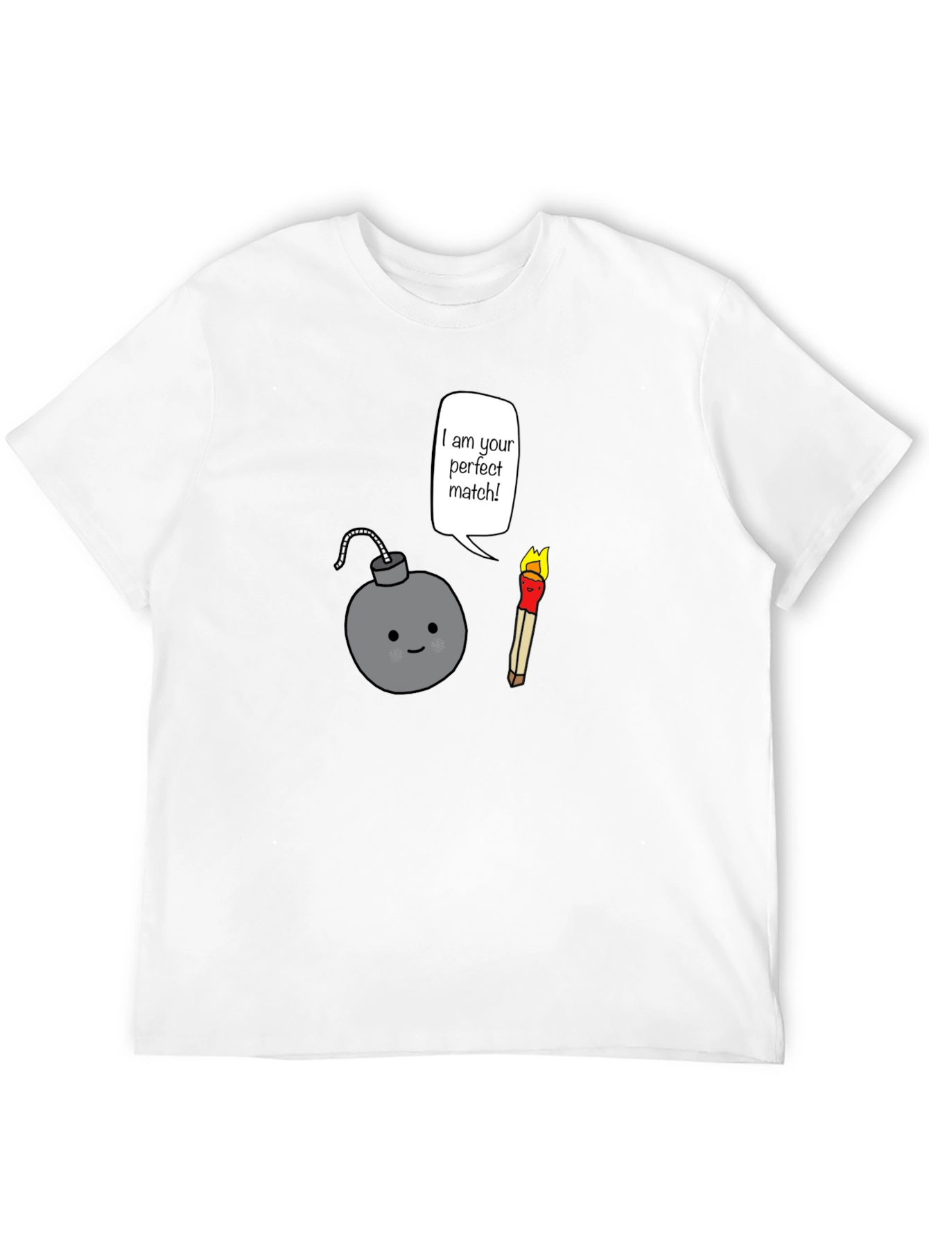 Perfect Match Funny Bomb T-Shirt