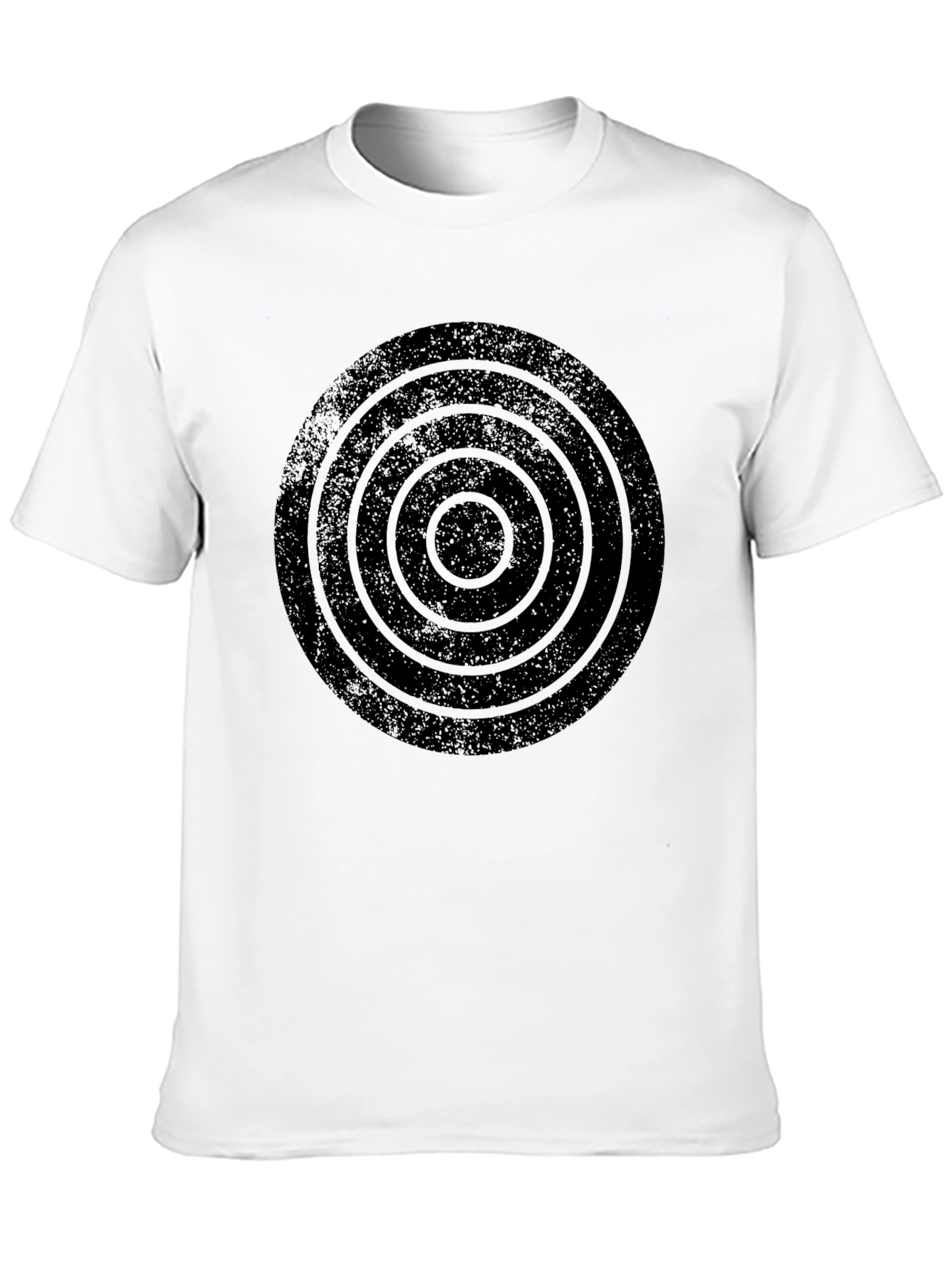 Retro Target Graphic Tee - Black
