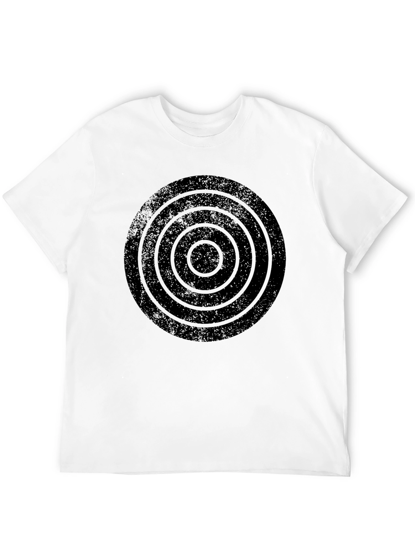 Retro Target Graphic Tee - Black