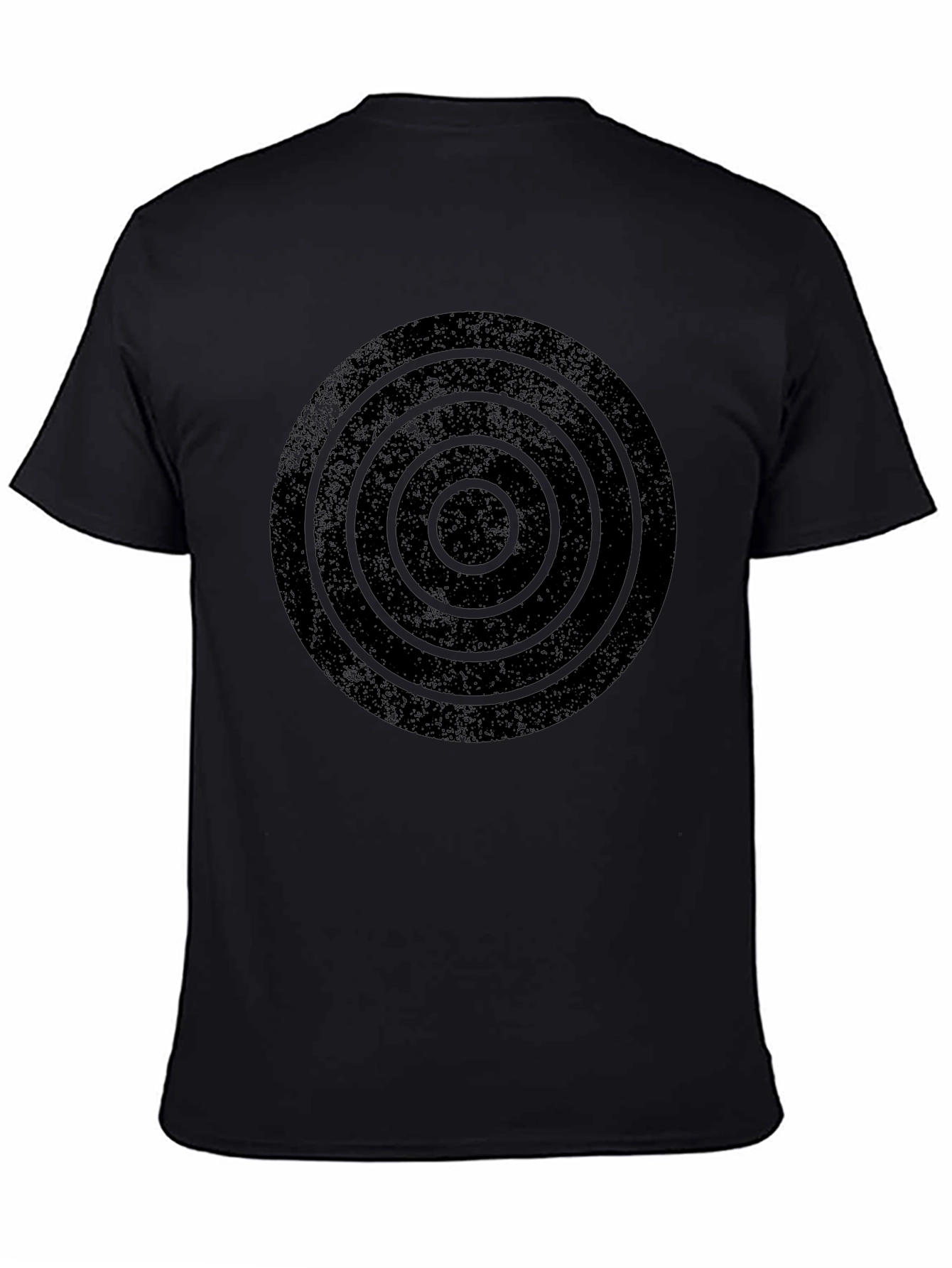 Retro Target Graphic Tee - Black