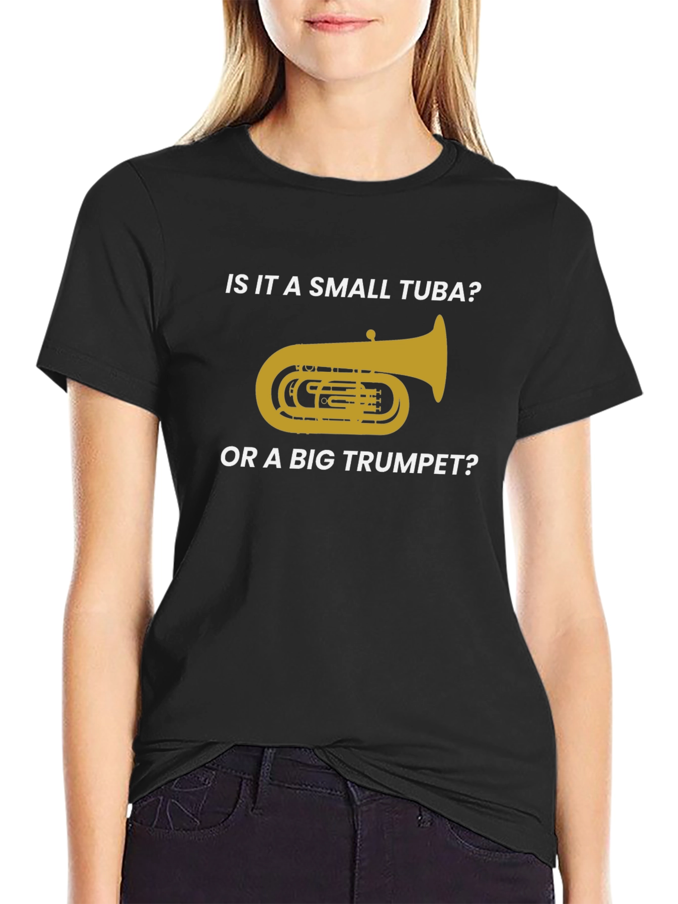 Small Tuba or Big Trumpet Funny Band T-Shirt