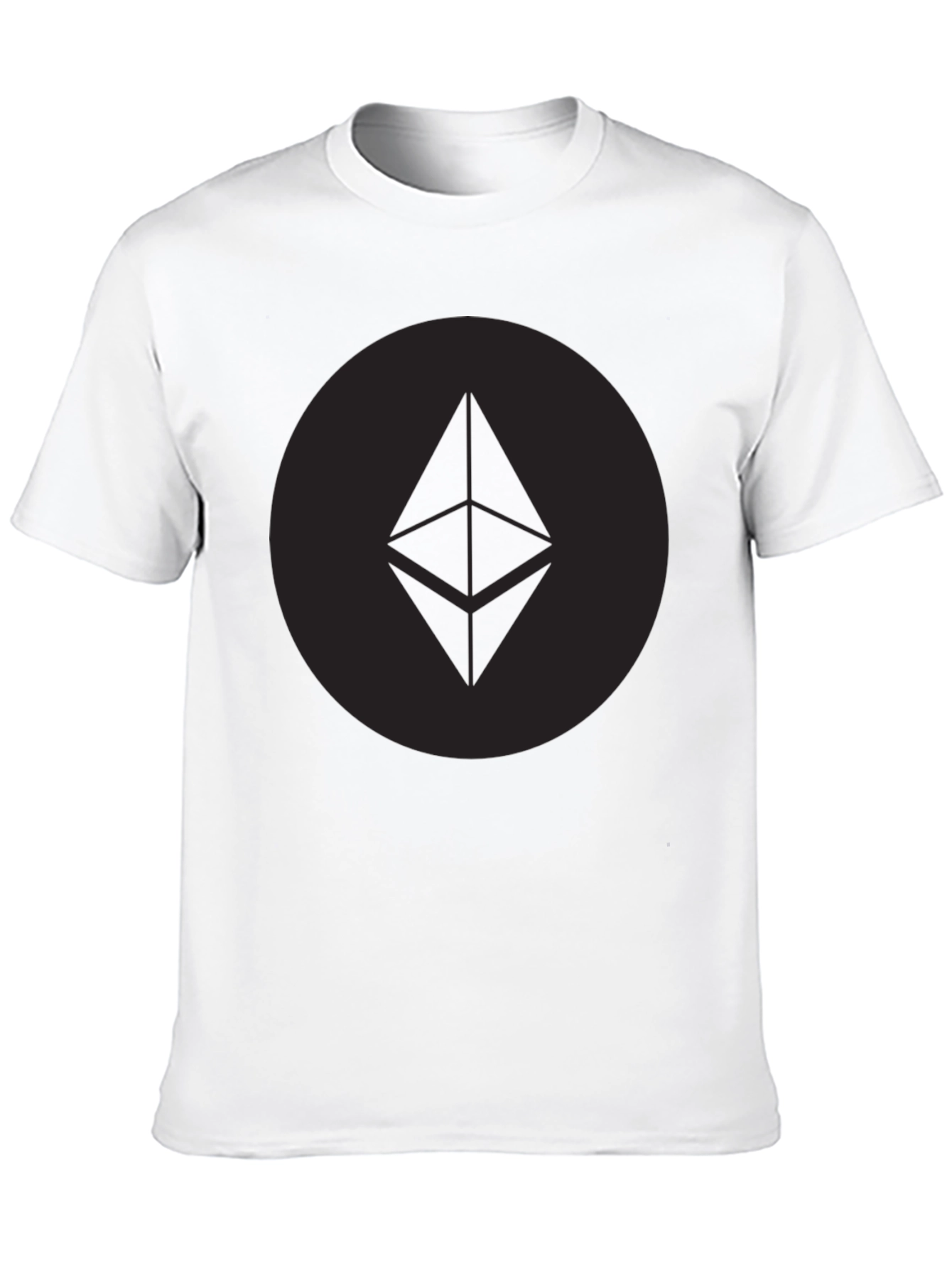 Ethereum Logo Black T-Shirt Crypto Fan Apparel
