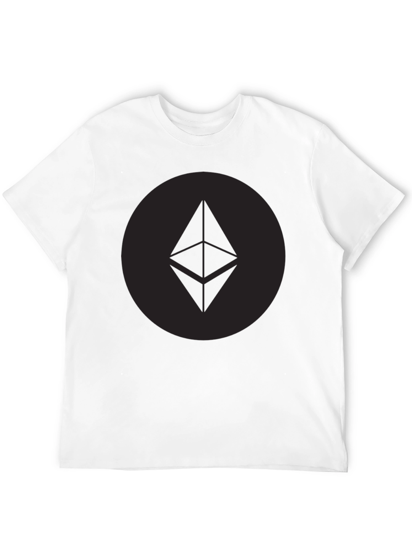 Ethereum Logo Black T-Shirt Crypto Fan Apparel