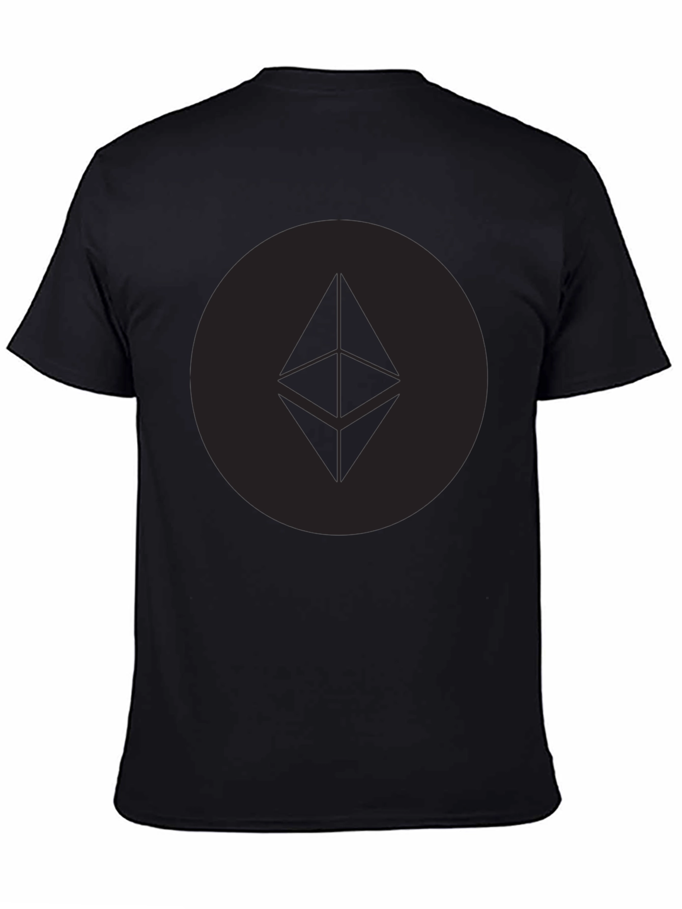 Ethereum Logo Black T-Shirt Crypto Fan Apparel