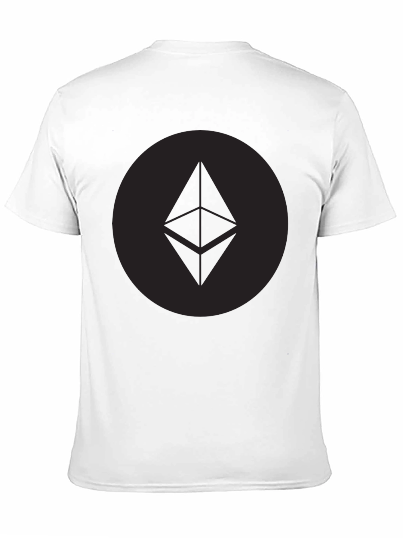 Ethereum Logo Black T-Shirt Crypto Fan Apparel