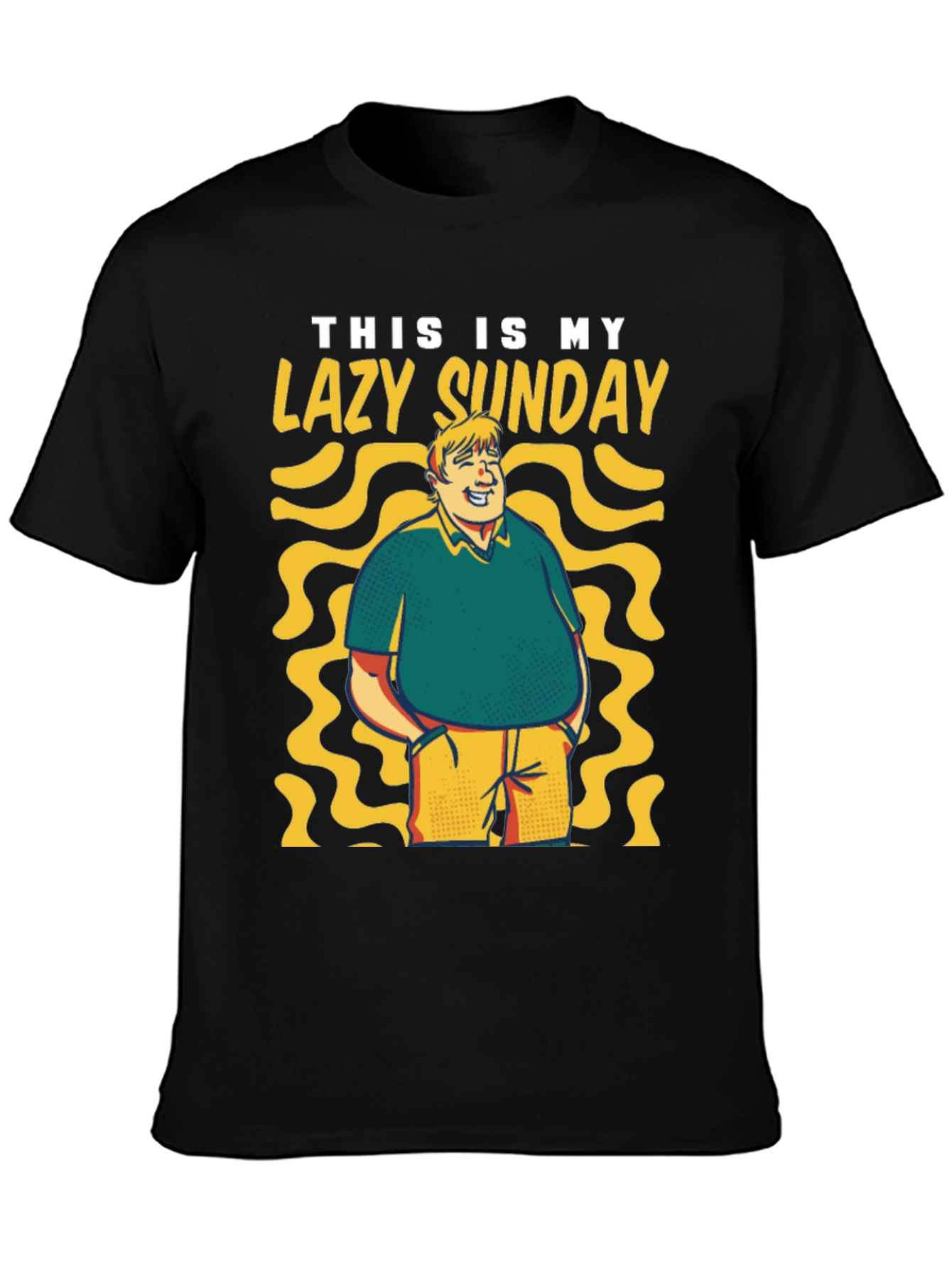 Lazy Sunday T-Shirt - Comfy Graphic Tee