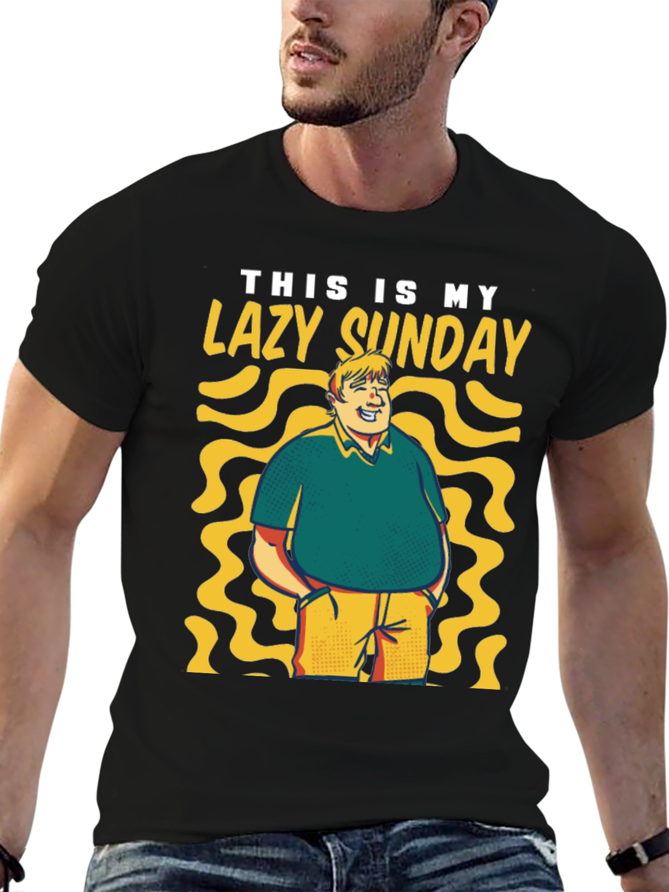 Lazy Sunday T-Shirt - Comfy Graphic Tee