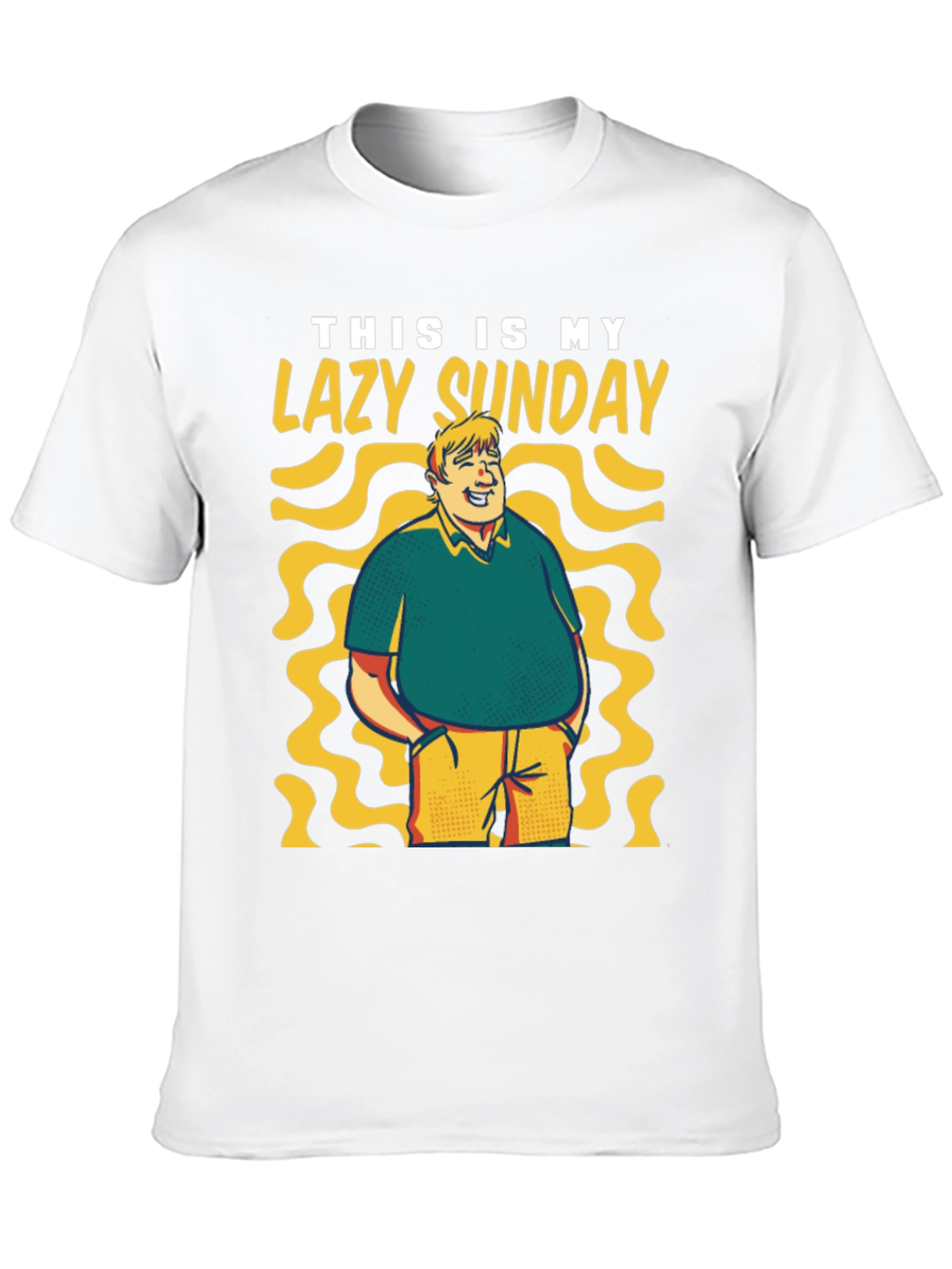 Lazy Sunday T-Shirt - Comfy Graphic Tee