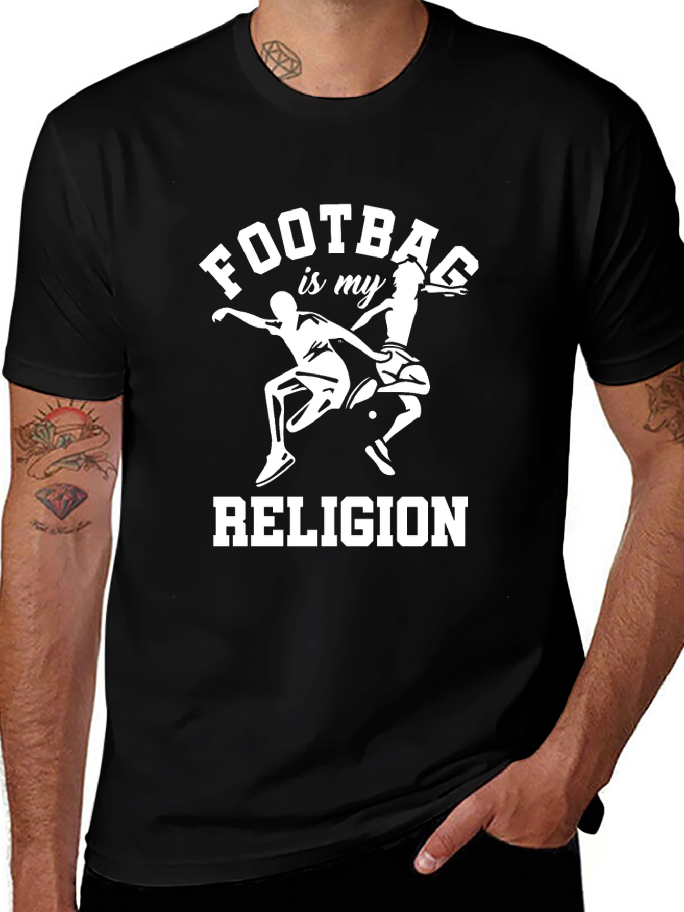 Football is My Religion Graphic T-Shirt