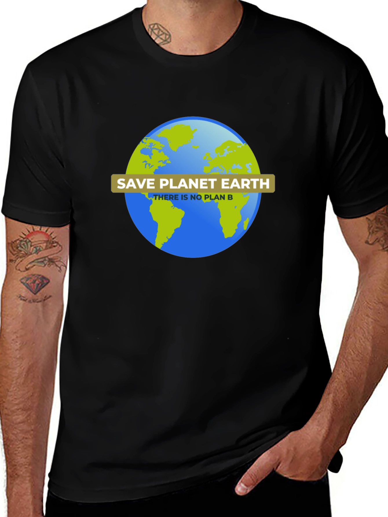 Save Planet Earth T-Shirt - No Plan B