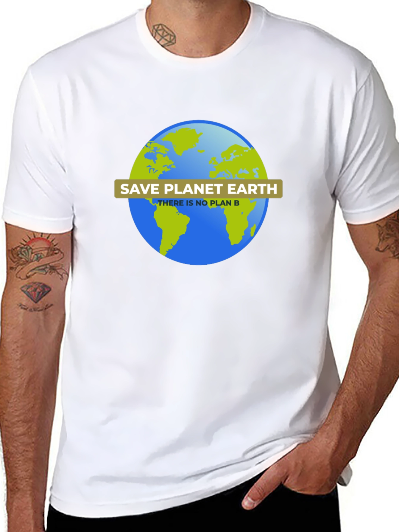 Save Planet Earth T-Shirt - No Plan B