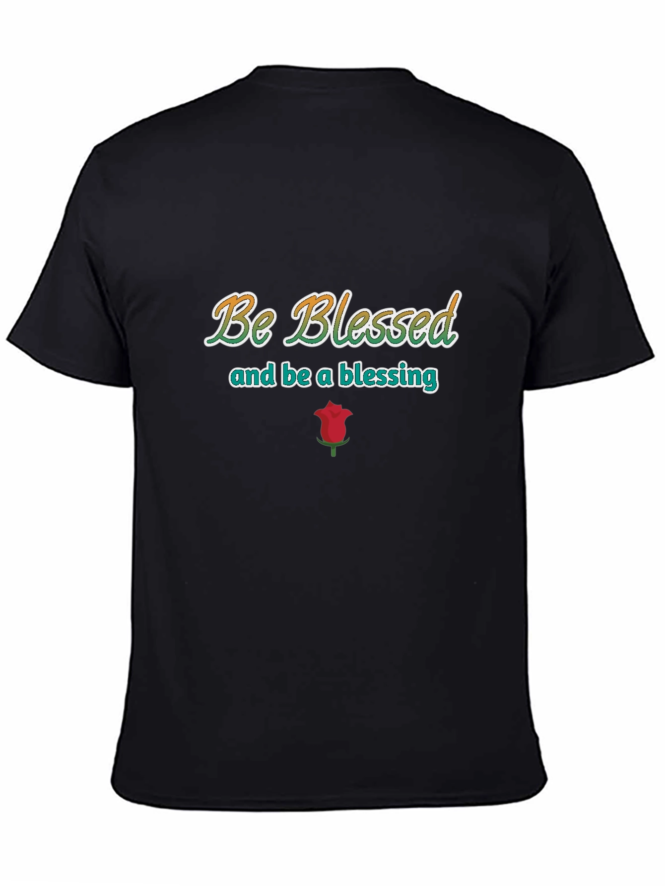 Be Blessed Graphic Print T-Shirt