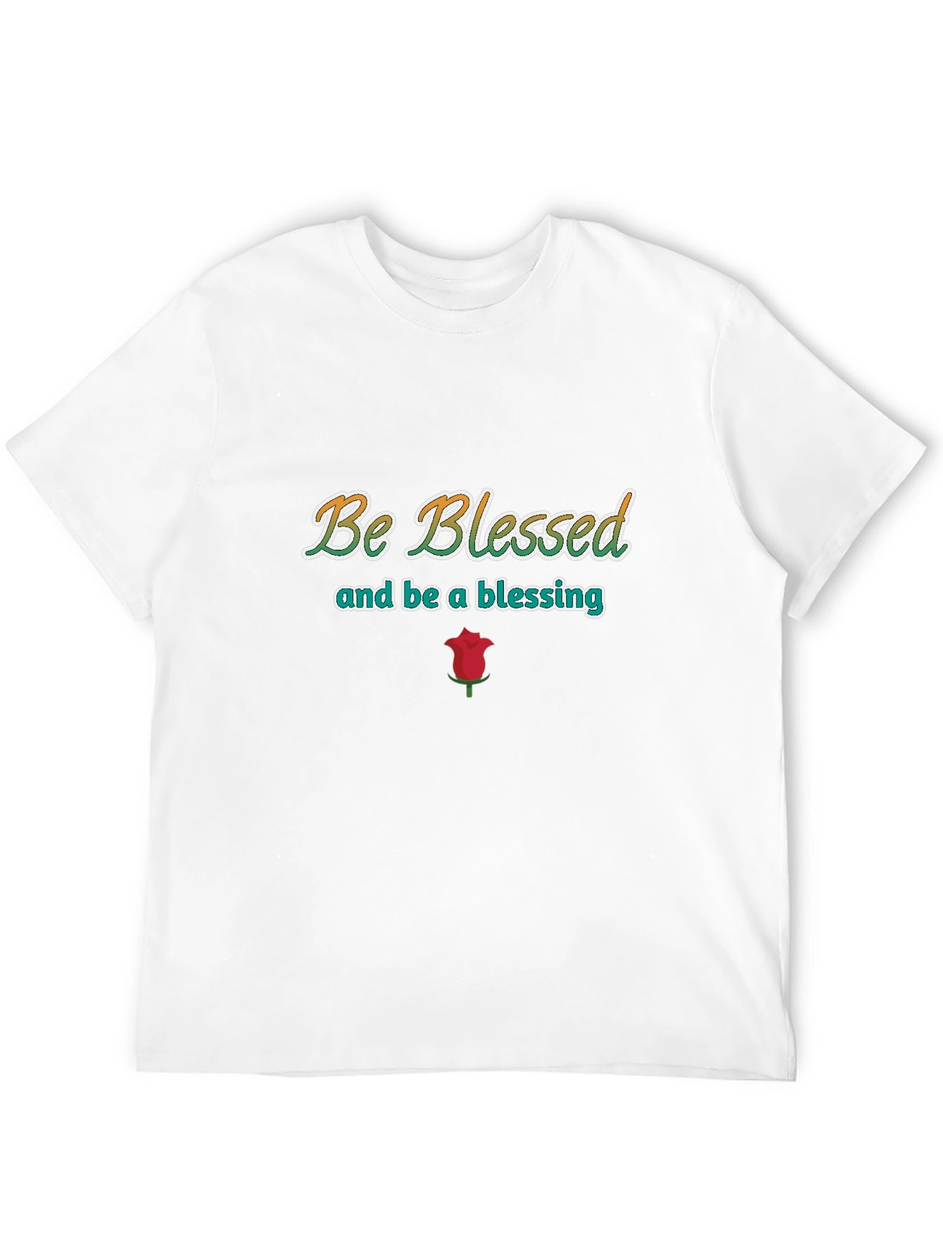 Be Blessed Graphic Print T-Shirt