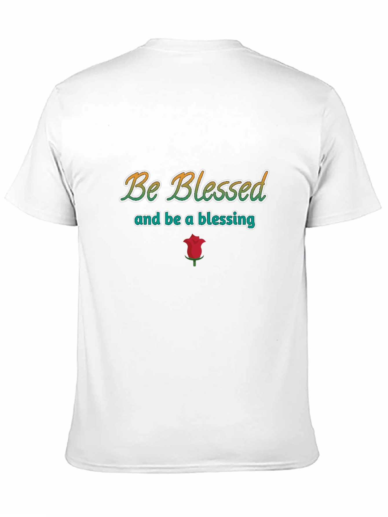 Be Blessed Graphic Print T-Shirt