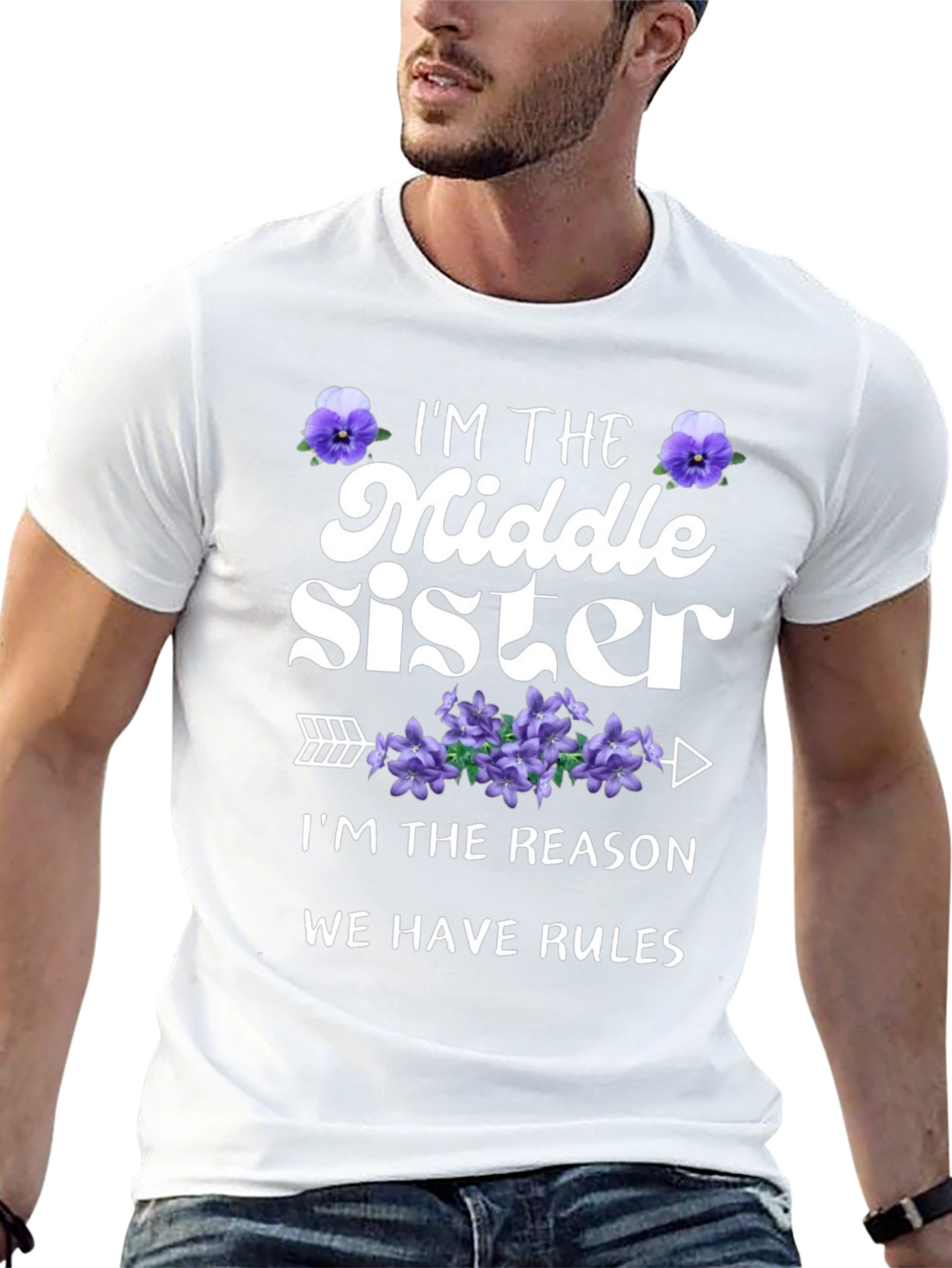 Middle Sister T-Shirt: Reason We Have Rules