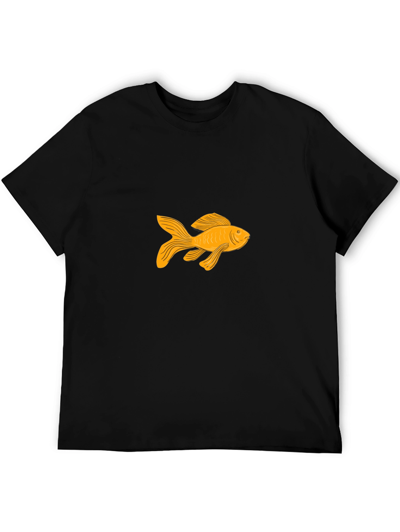 Goldfish Graphic Tee - Classic Black T-Shirt