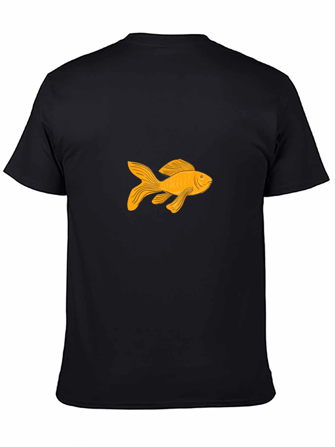 Goldfish Graphic Tee - Classic Black T-Shirt